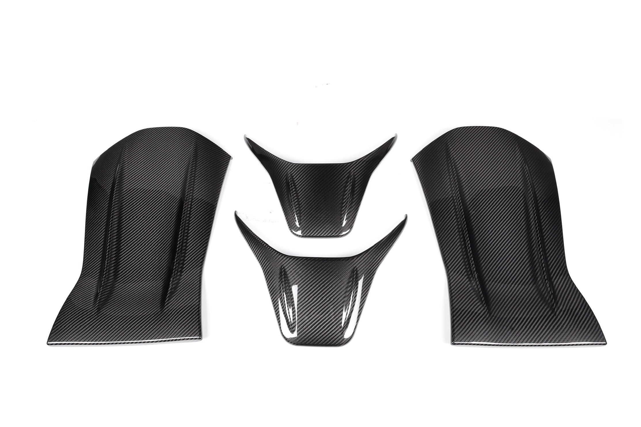 C Class C63 OEM Style Dry Carbon Fiber Sticky Seat Backrest