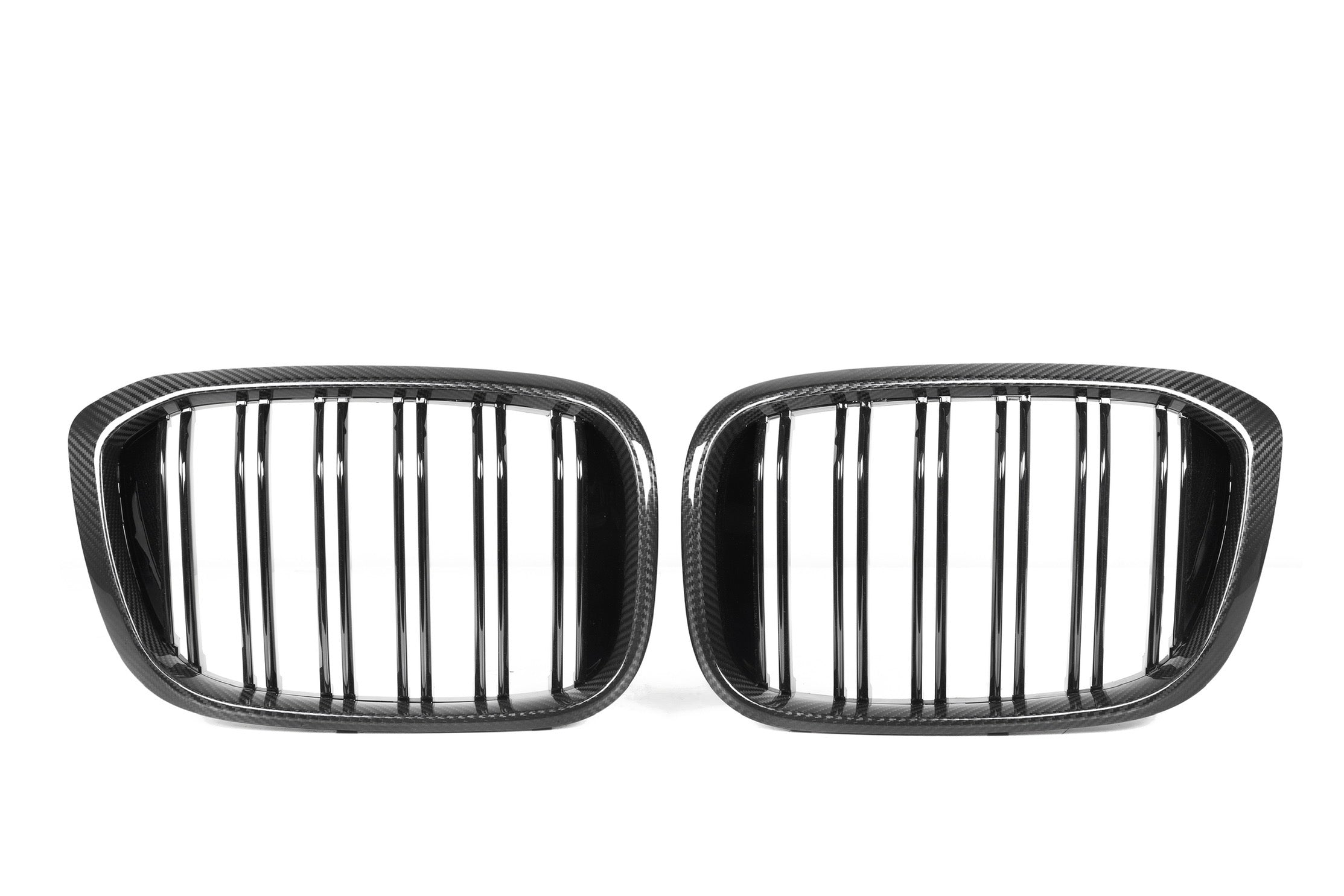 X3/X4 G01/G02/G08 Pre-LCI Double Slat Dry Carbon Fiber Grill