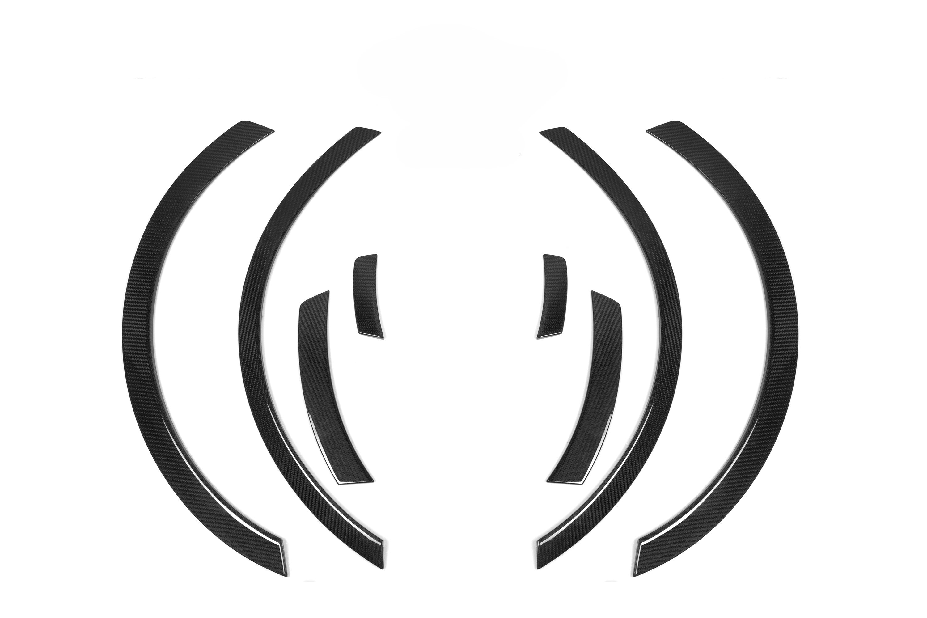 22+ G42 MP Style Dry Carbon Wheel Arch Trim