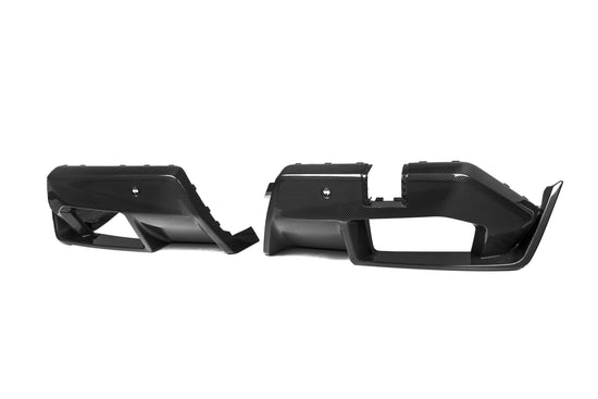 G90 M5 MP Style Dry Carbon Fiber Diffuser