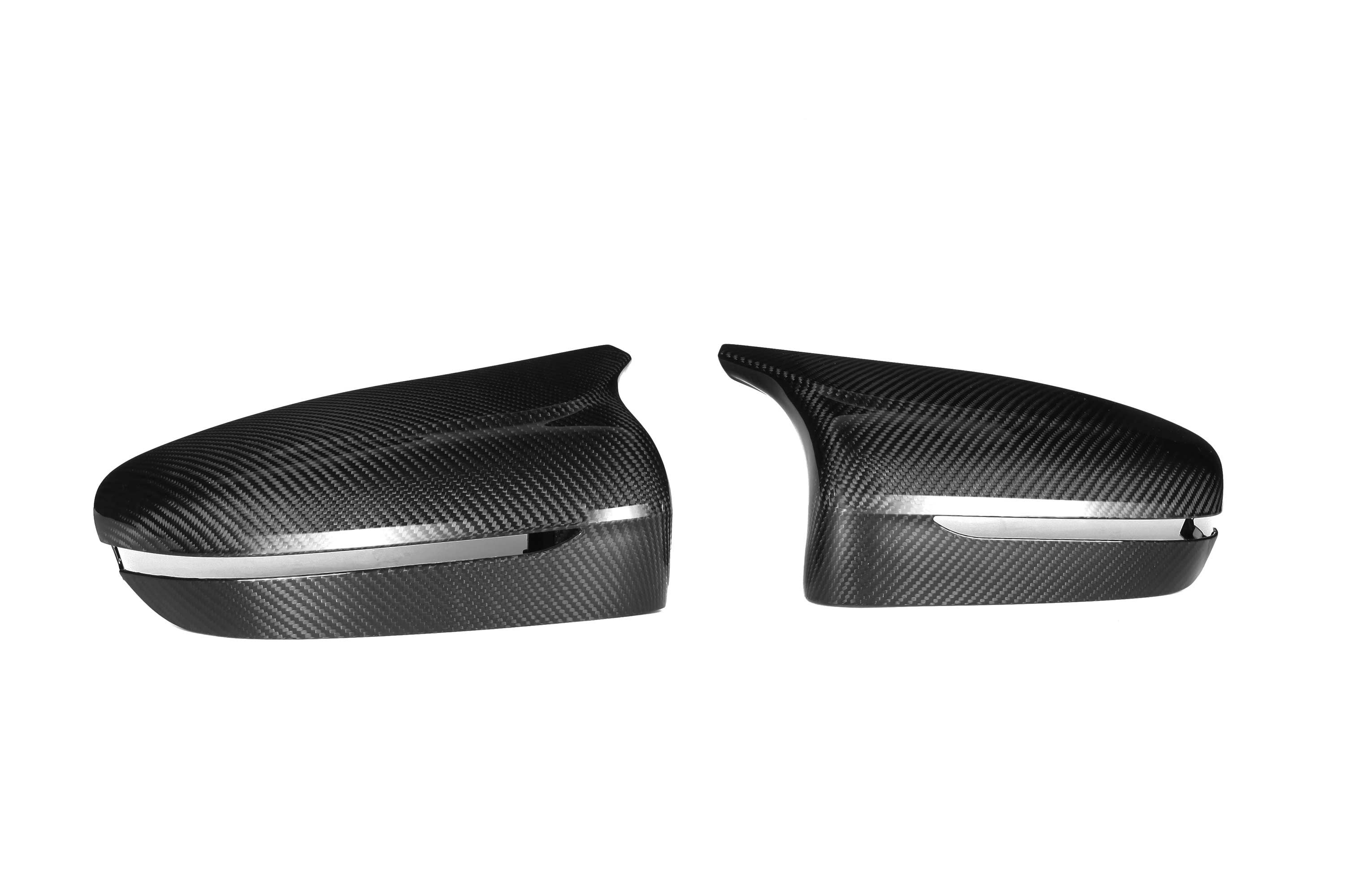 M5 F90 OEM Style Dry Carbon Fiber Mirror Cover LHD