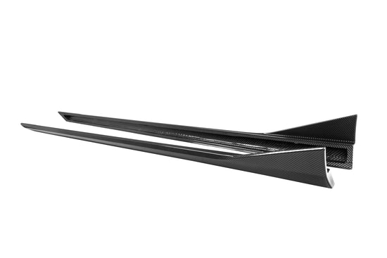 G90 M5 MP Style Dry Carbon Fiber Side Skirt