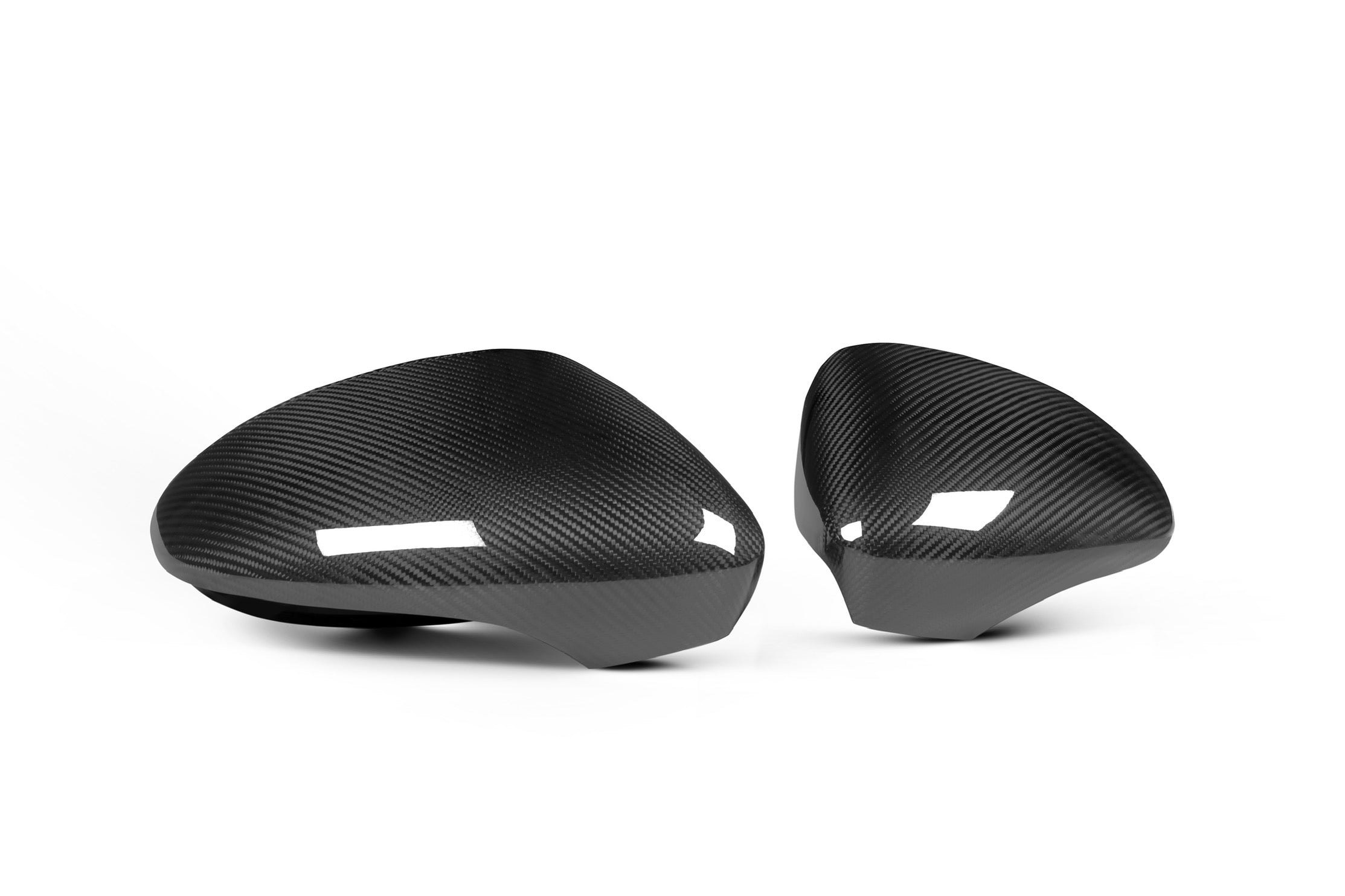 Panamera 971 OEM Style Dry Carbon Fiber Mirror Cap LHD With or Without Assist
