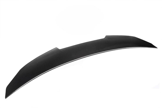 F10 PSM Style Dry Carbon Spoiler with sleek pre-preg carbon fiber