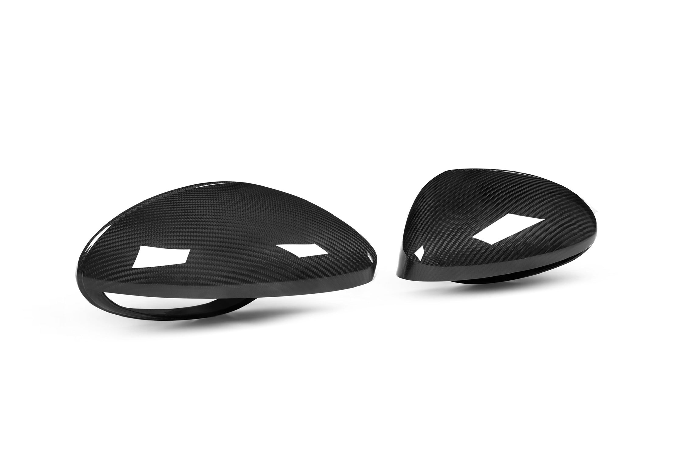 718 982 OEM Style Dry Carbon Fiber Mirror Cap LHD