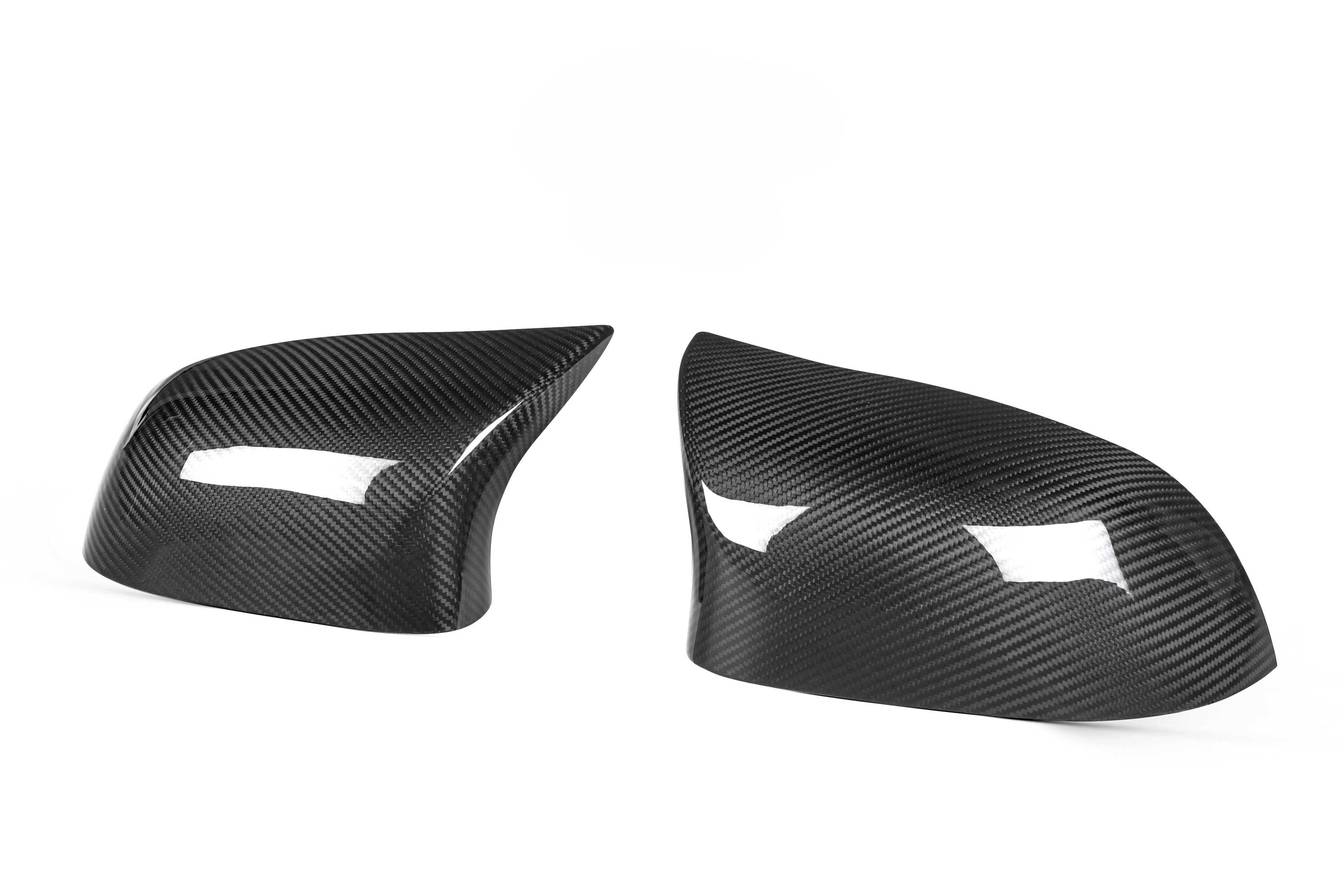 Replacement carbon mirror covers BMW