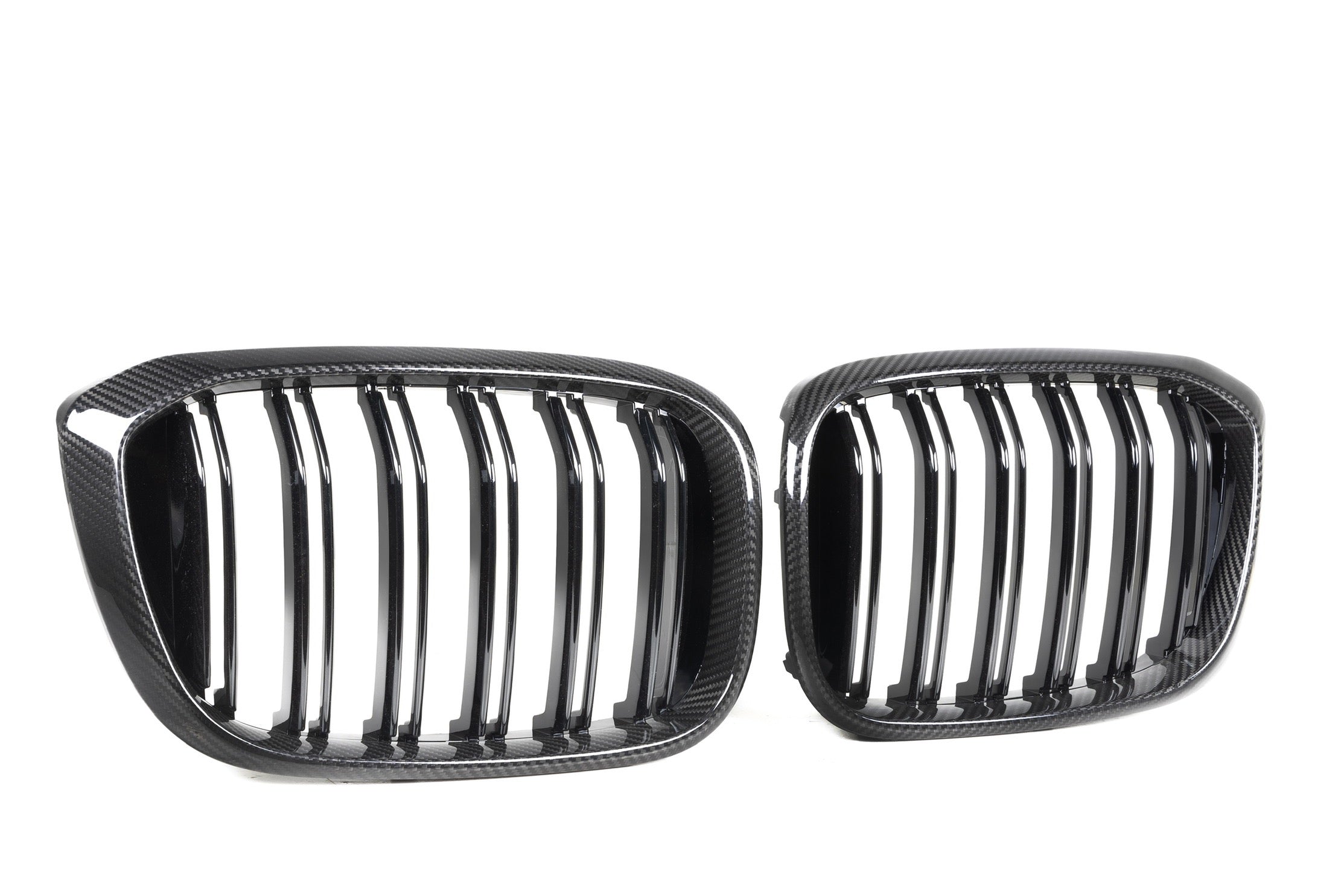 X3/X4 G01/G02/G08 Pre-LCI Double Slat Dry Carbon Fiber Grill