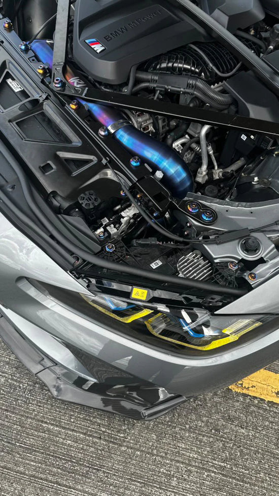 IRL G8X Titanium Front Mount Intakes