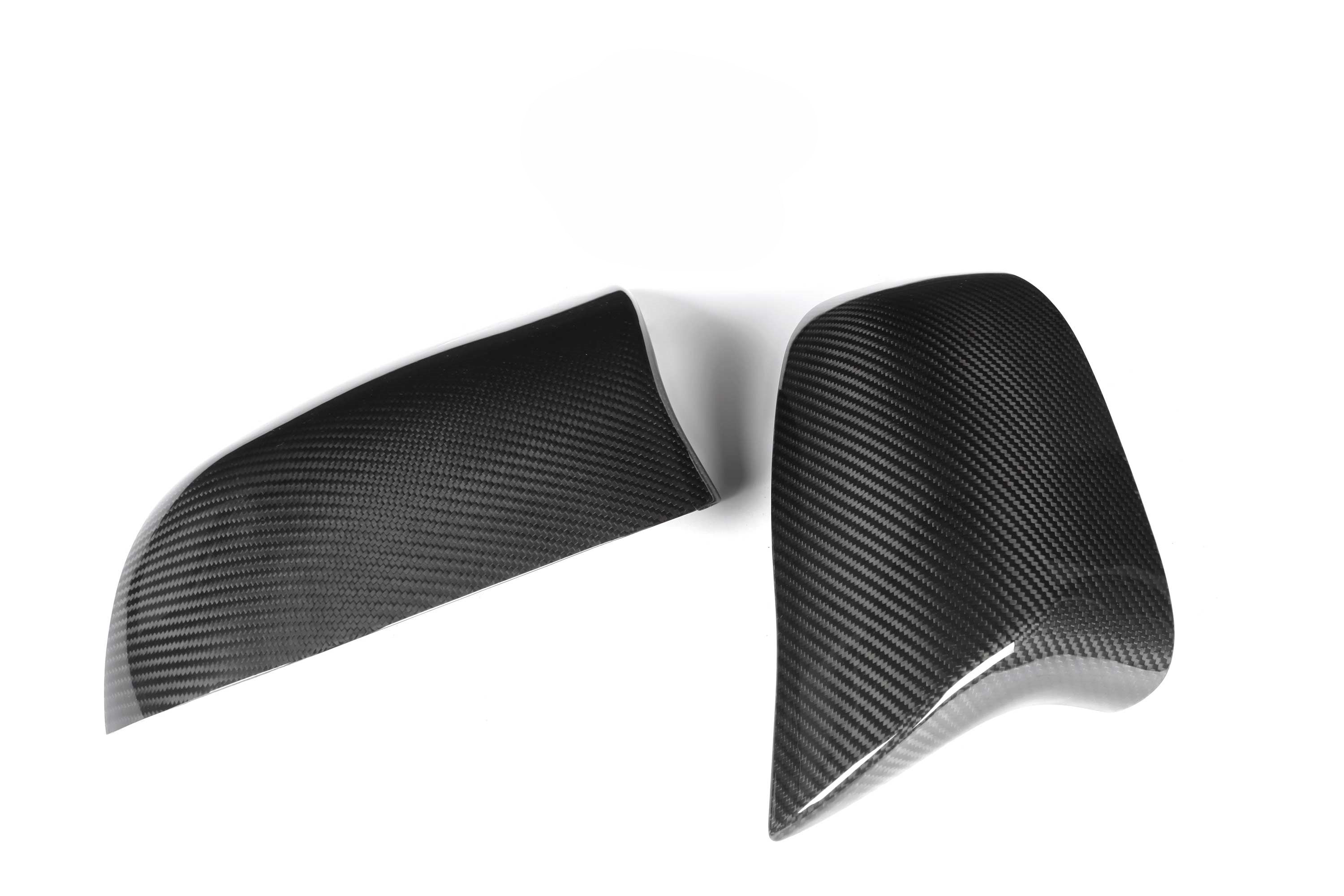 Dry carbon mirror covers for BMW X-series