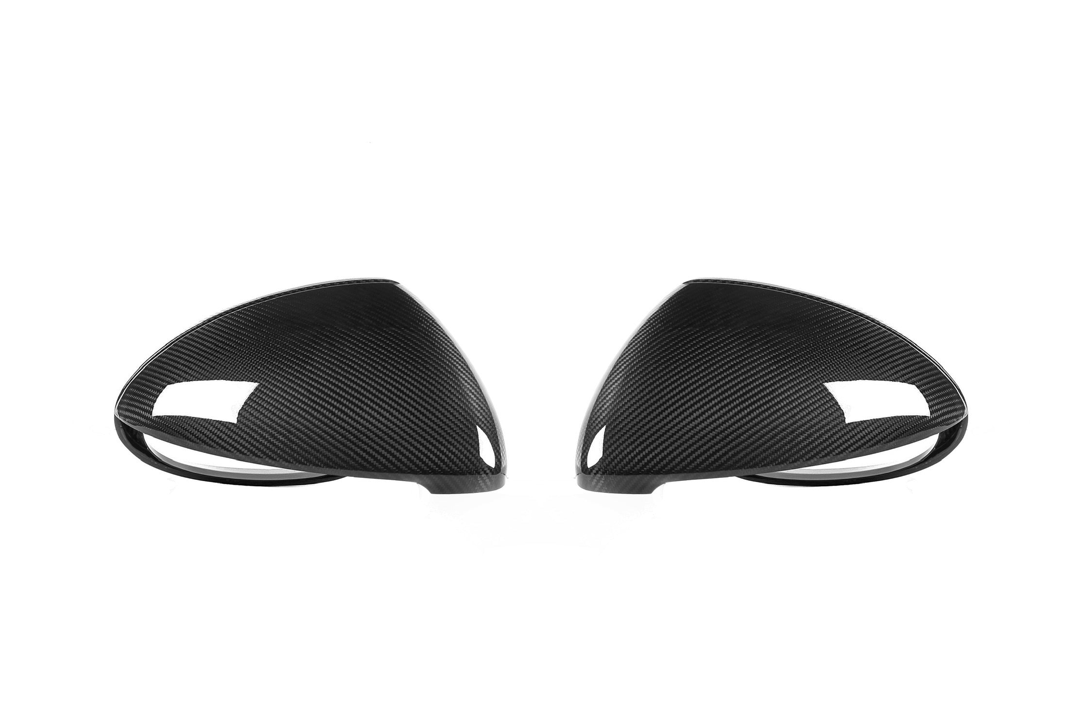 Cayenne 958.2 OEM Style Dry Carbon Fiber Mirror Cap With or Without Lane Assist