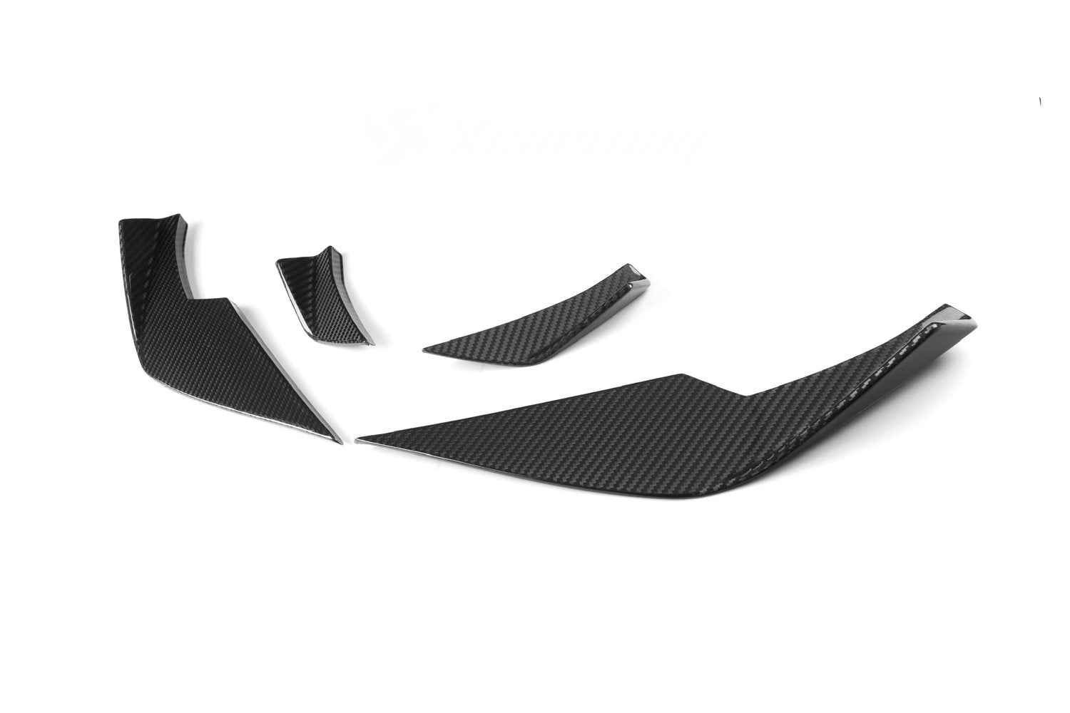 G8X front bumper carbon fiber canards