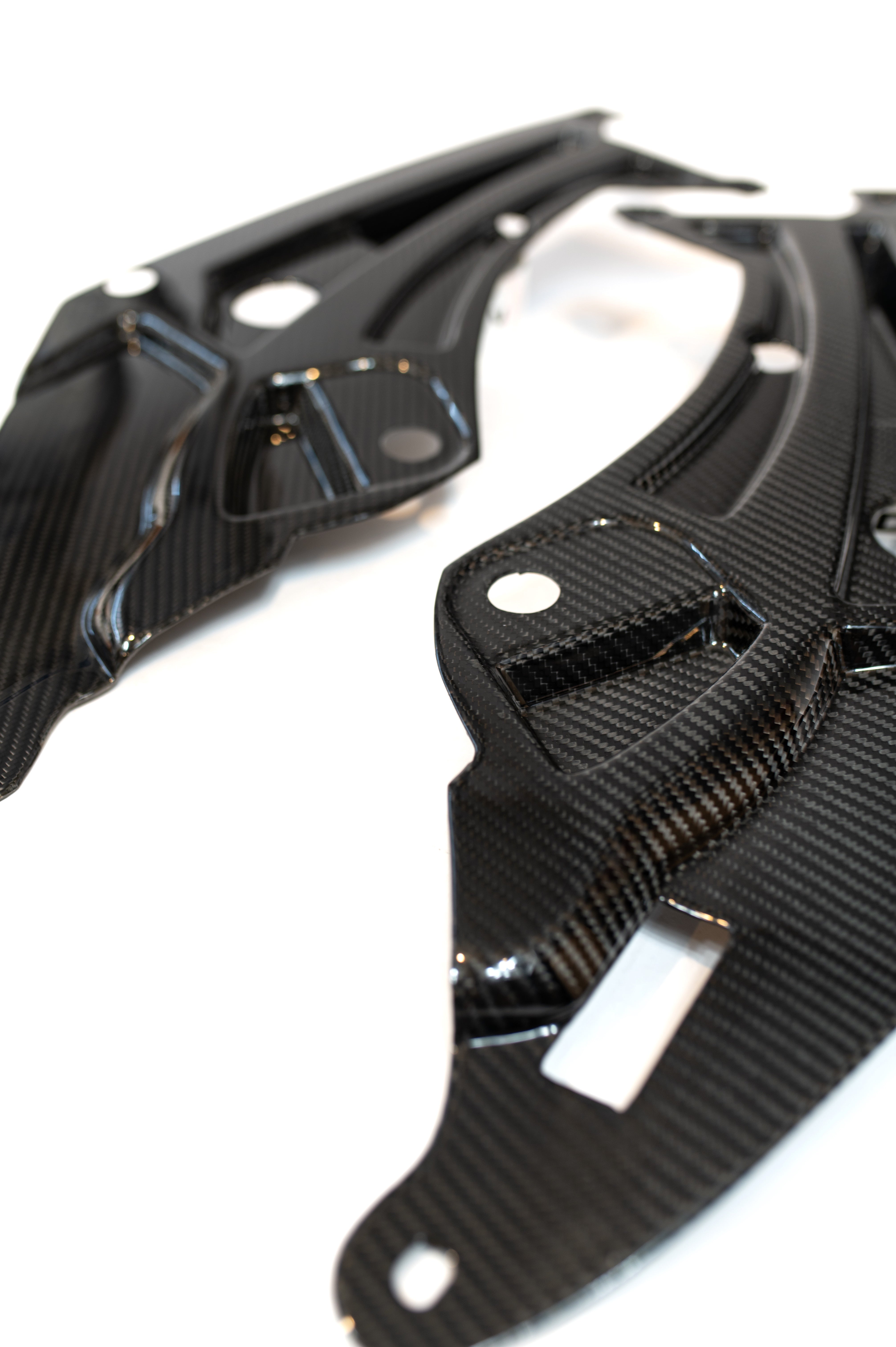 G8X Dry Carbon Fiber Headlight Covers