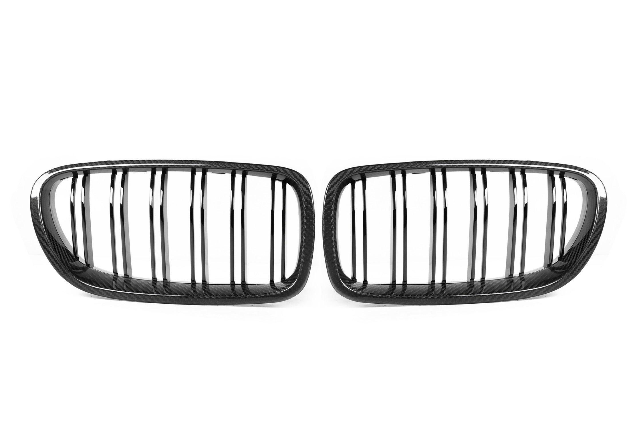 5 Series F10 Double Slat Dry Carbon Fiber Grill