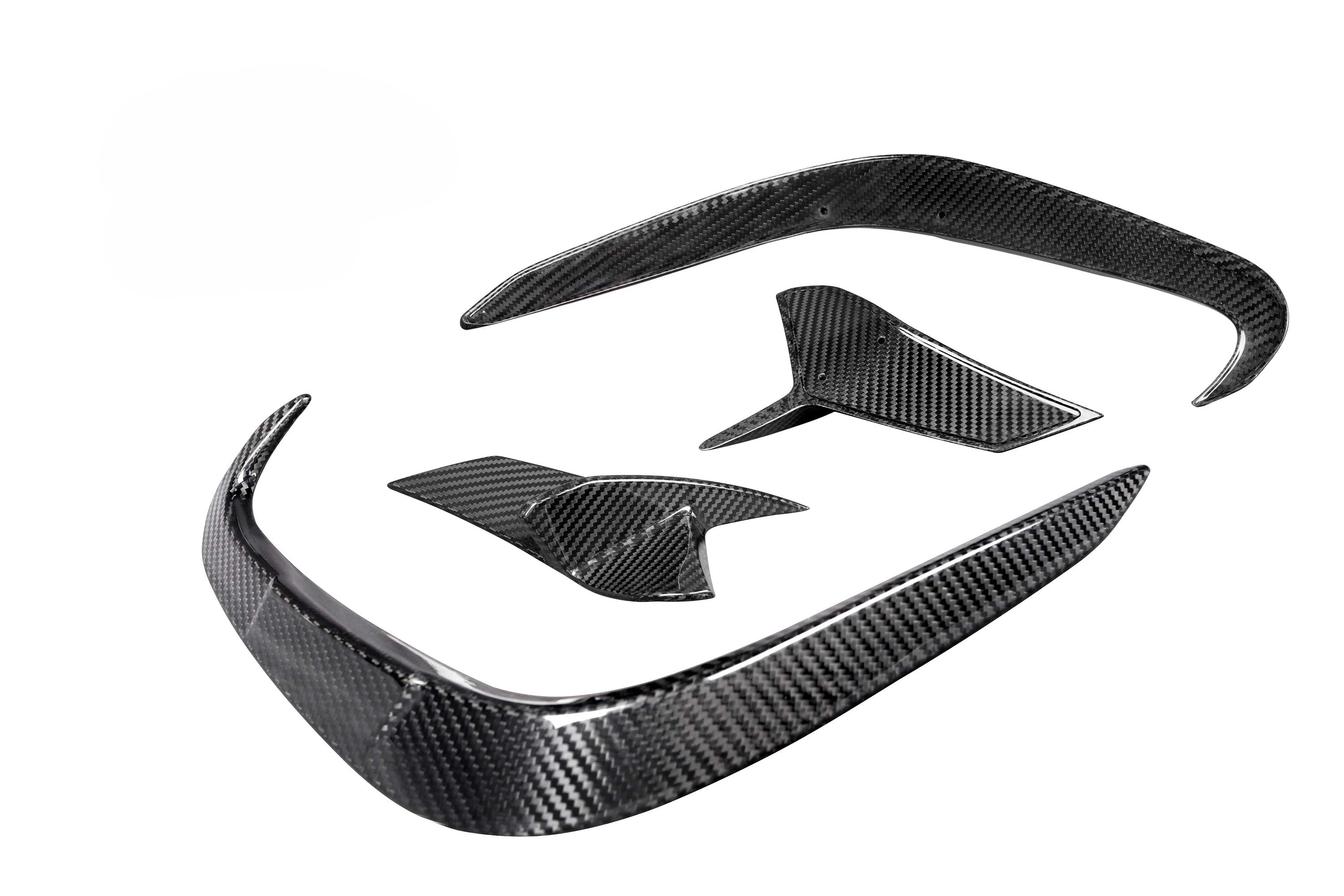 Performance dry carbon rear canards G14 G15 G16