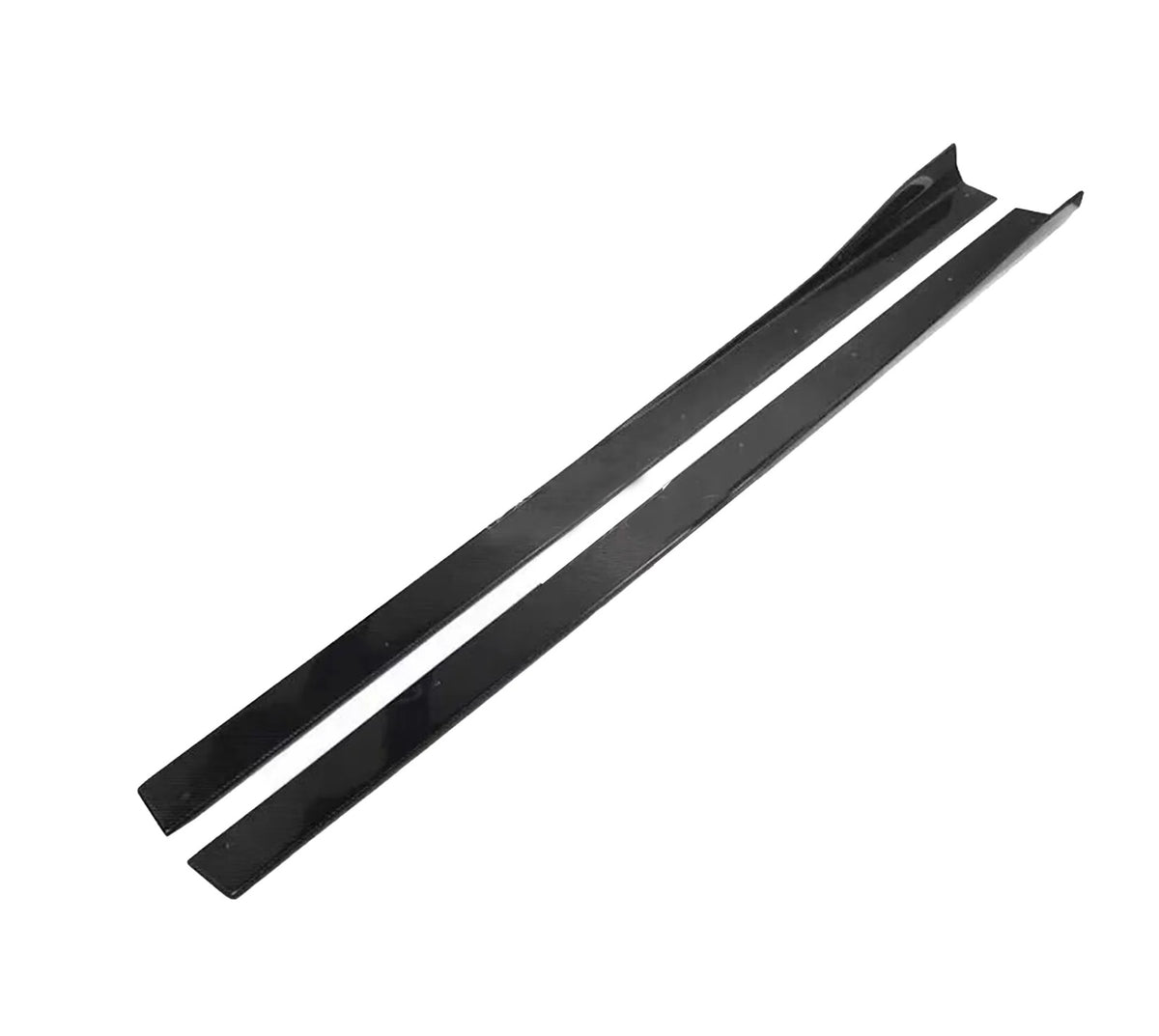 F8X RZ Style Dry Carbon Fiber Side Skirts
