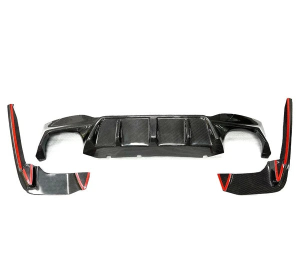 F90 M5 Dry Carbon Fiber V3 Diffuser