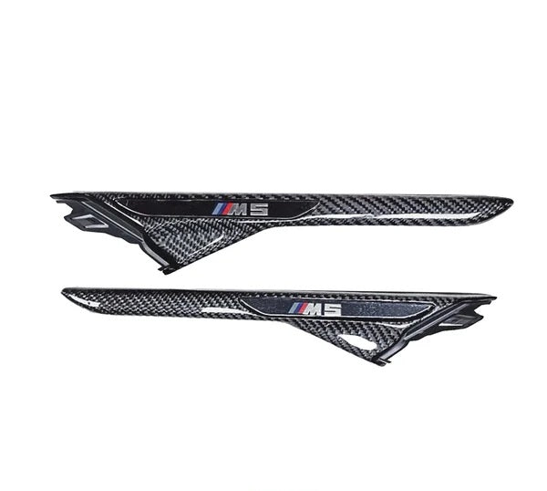 F90 M5 Dry Carbon Fiber Fender Trim Replacement