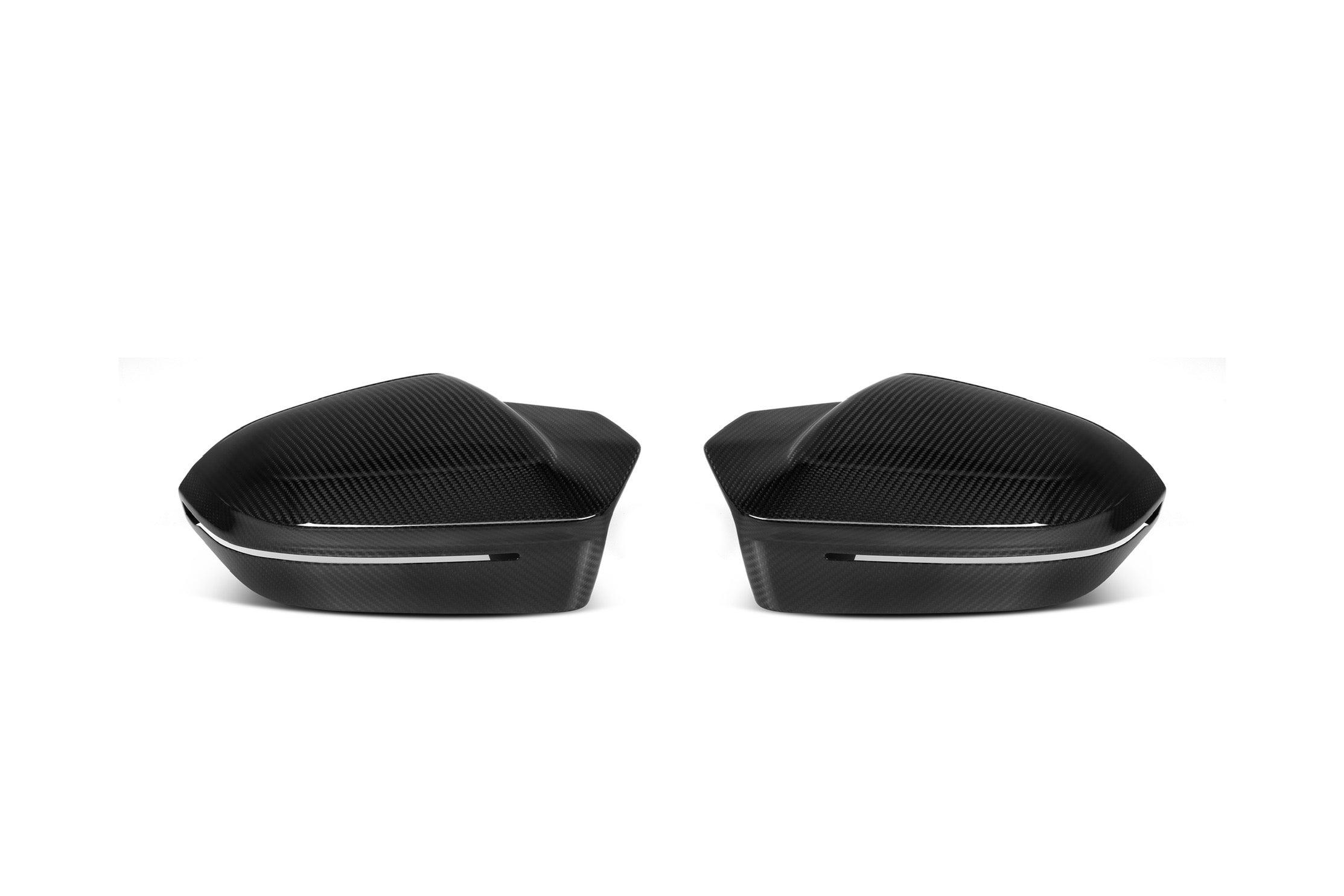 5 Series G60 M5 Style Dry Carbon Fiber Mirror Cover LHD