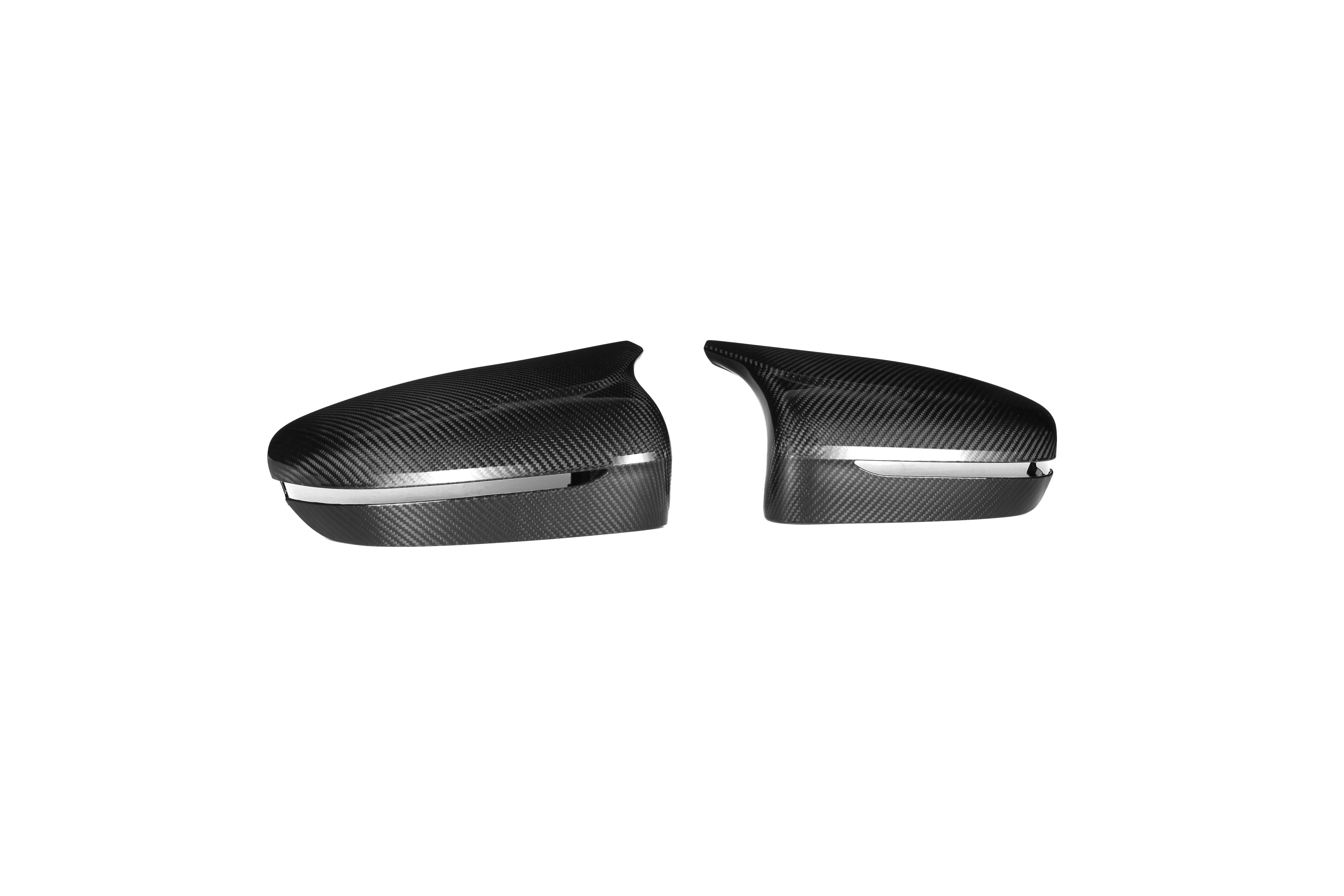 RHD F90 OEM Style Dry Carbon Fiber Mirror Cover