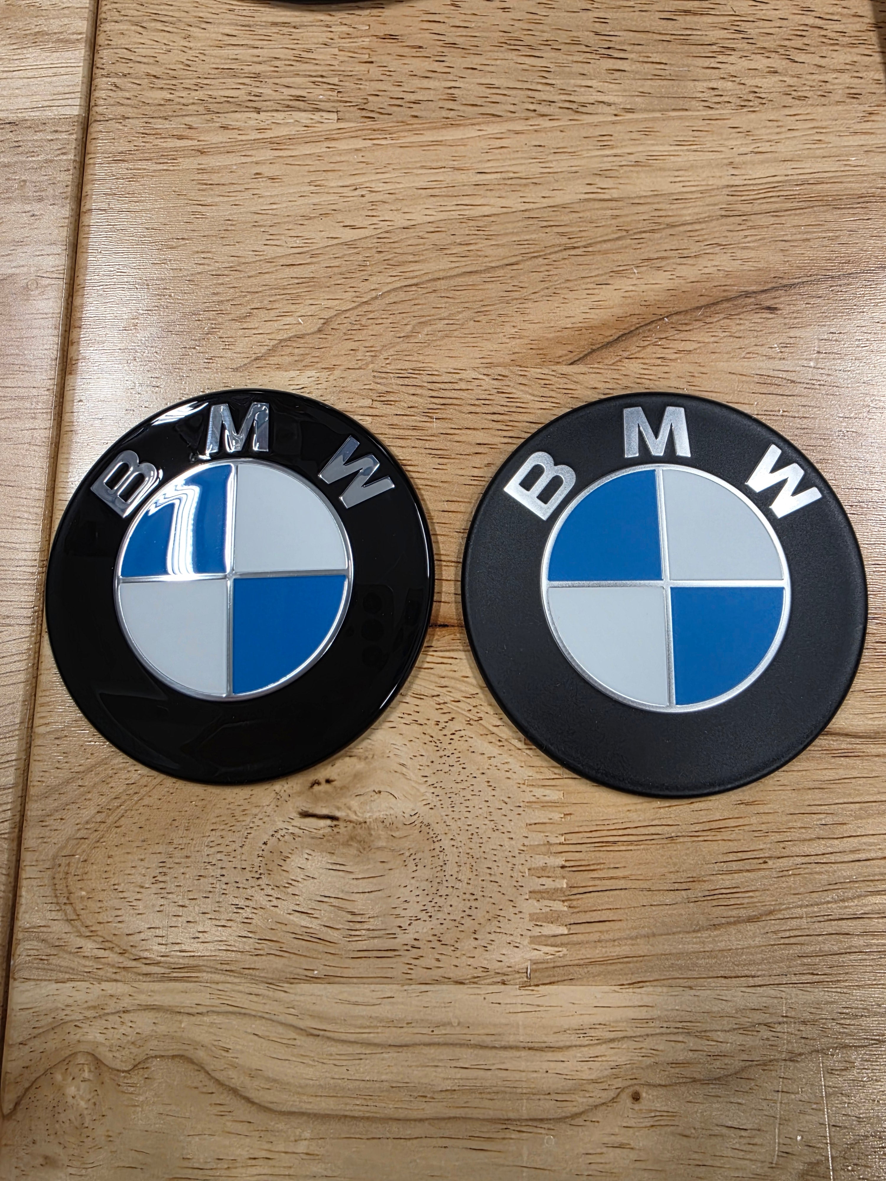 American Panda Design Painted BMW Roundels - Frozen (Matte) Finish