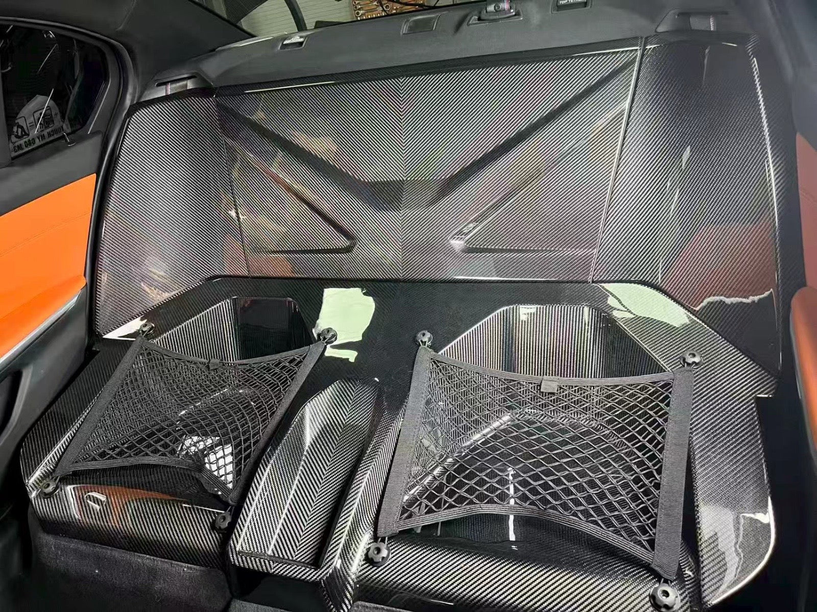 G87 M2 DRY CARBON FIBER REAR SEAT DELETE