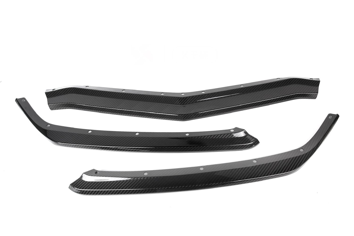 Durable Dry Carbon C8 Corvette front lip