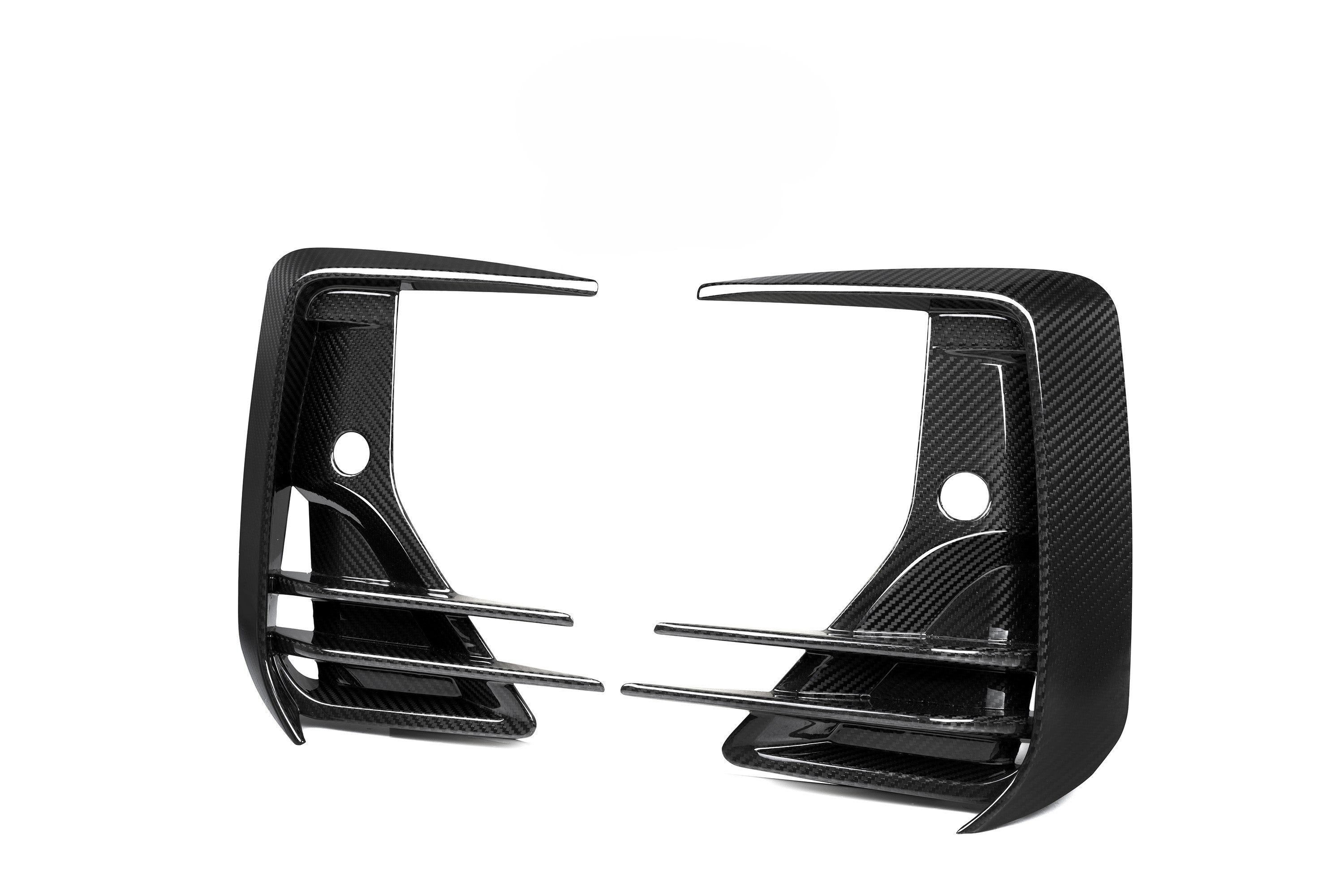 G08i iX3 carbon fiber front air ducts