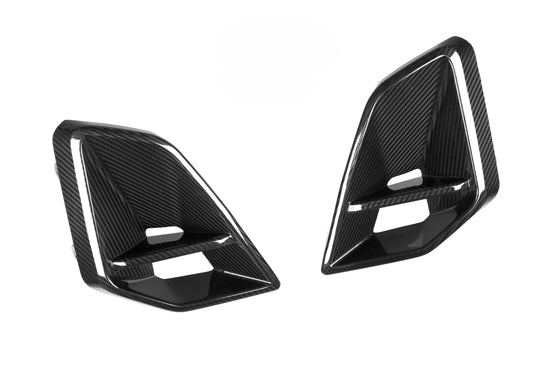 G05 X5 LCI SQ Style Dry Carbon Front Air Ducts