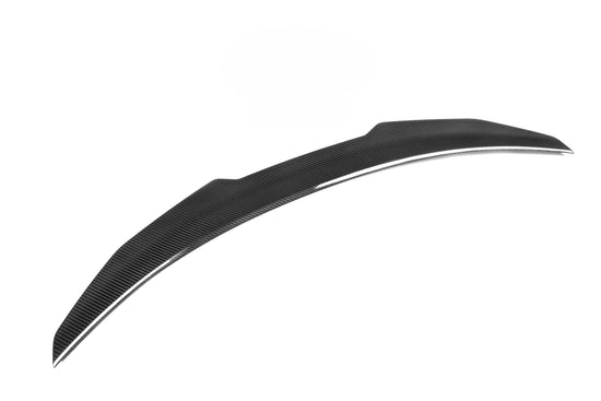 NWCarbon Haus E82 Sedan PSM Style Dry Carbon Spoiler with sleek finish