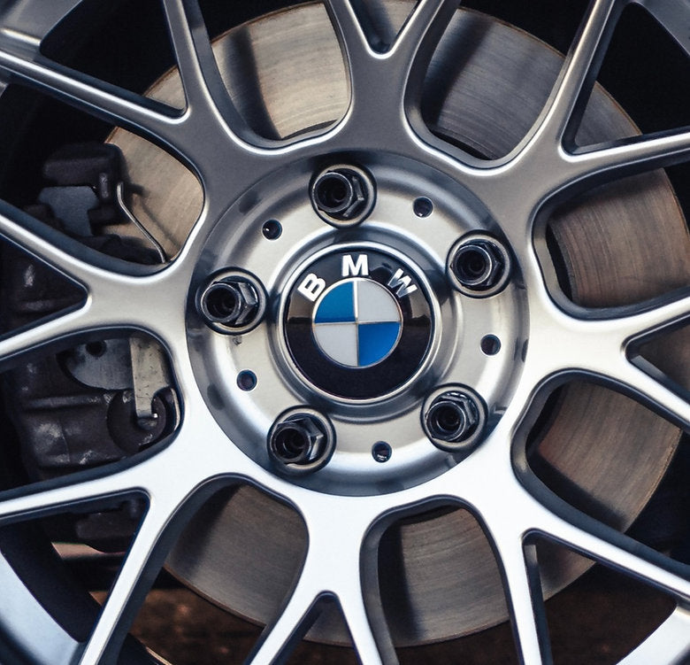 American Panda Design BMW Floating Center Caps (Set of 4) - Frozen (Matte) Finish