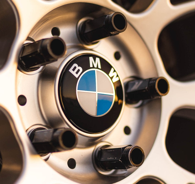 American Panda Design BMW Floating Center Caps (Set of 4) - Frozen (Matte) Finish