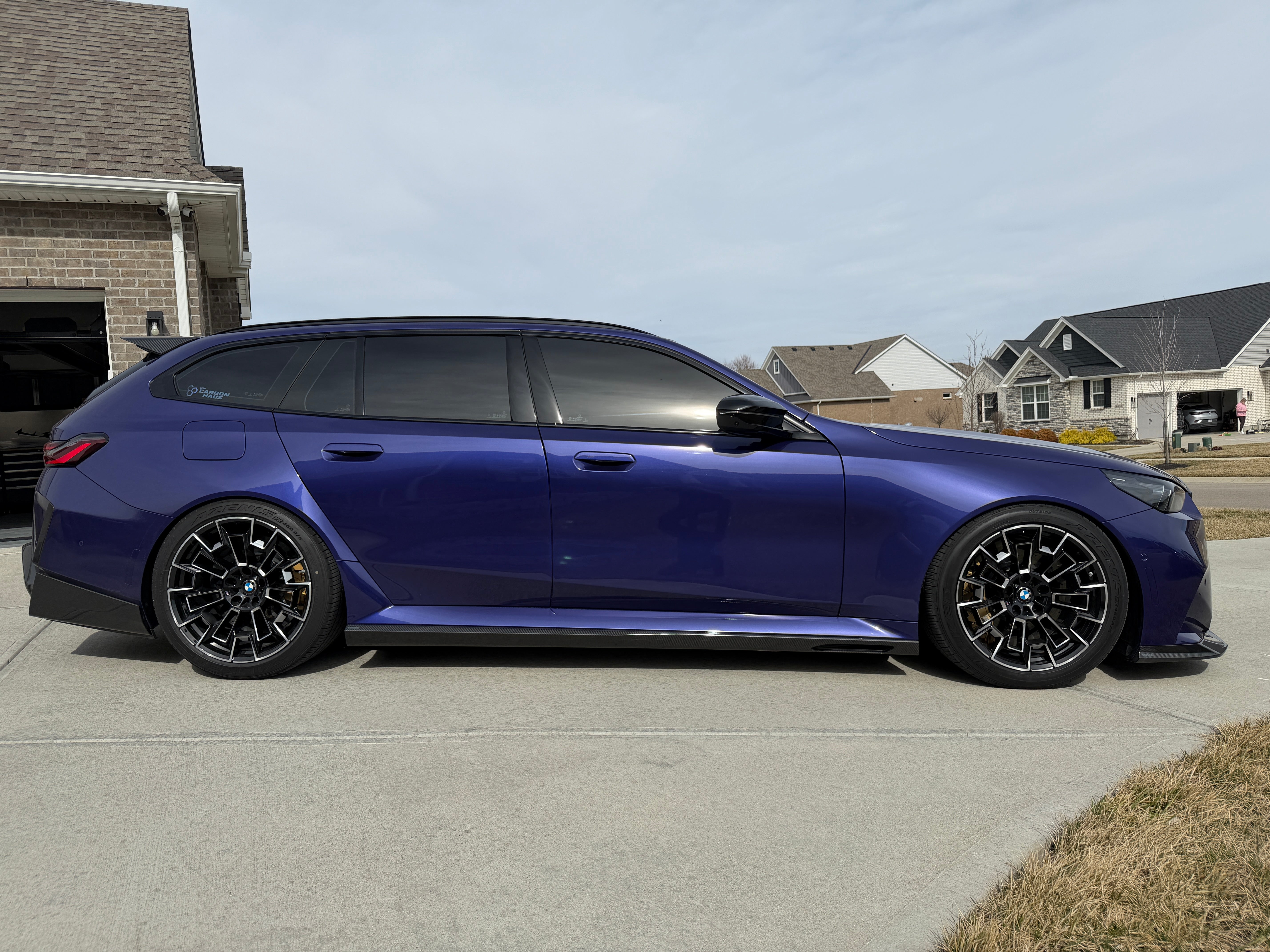 G90/G99 M5 SQ-A Style Dry Carbon Fiber Side Skirt