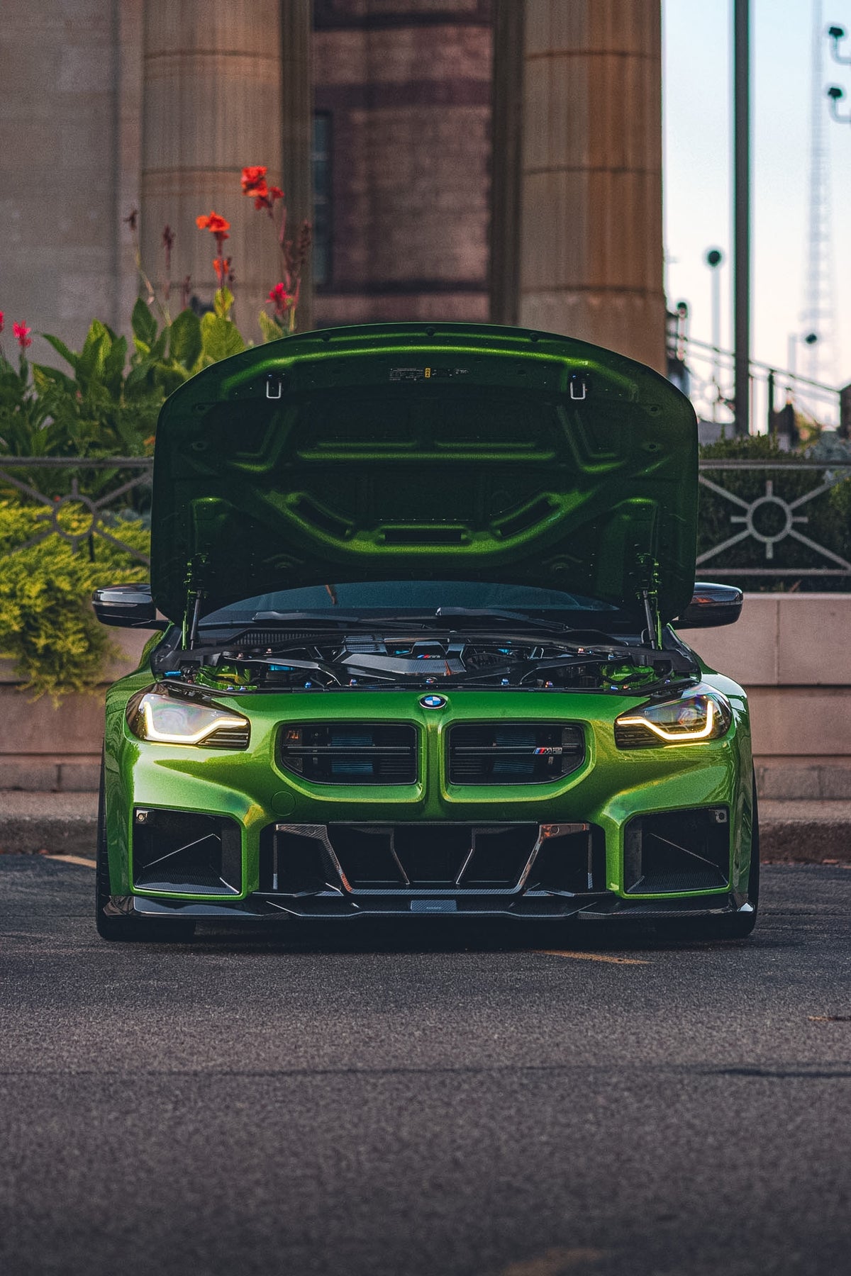 G87 SQ-B Dry Carbon Fiber Front Lip