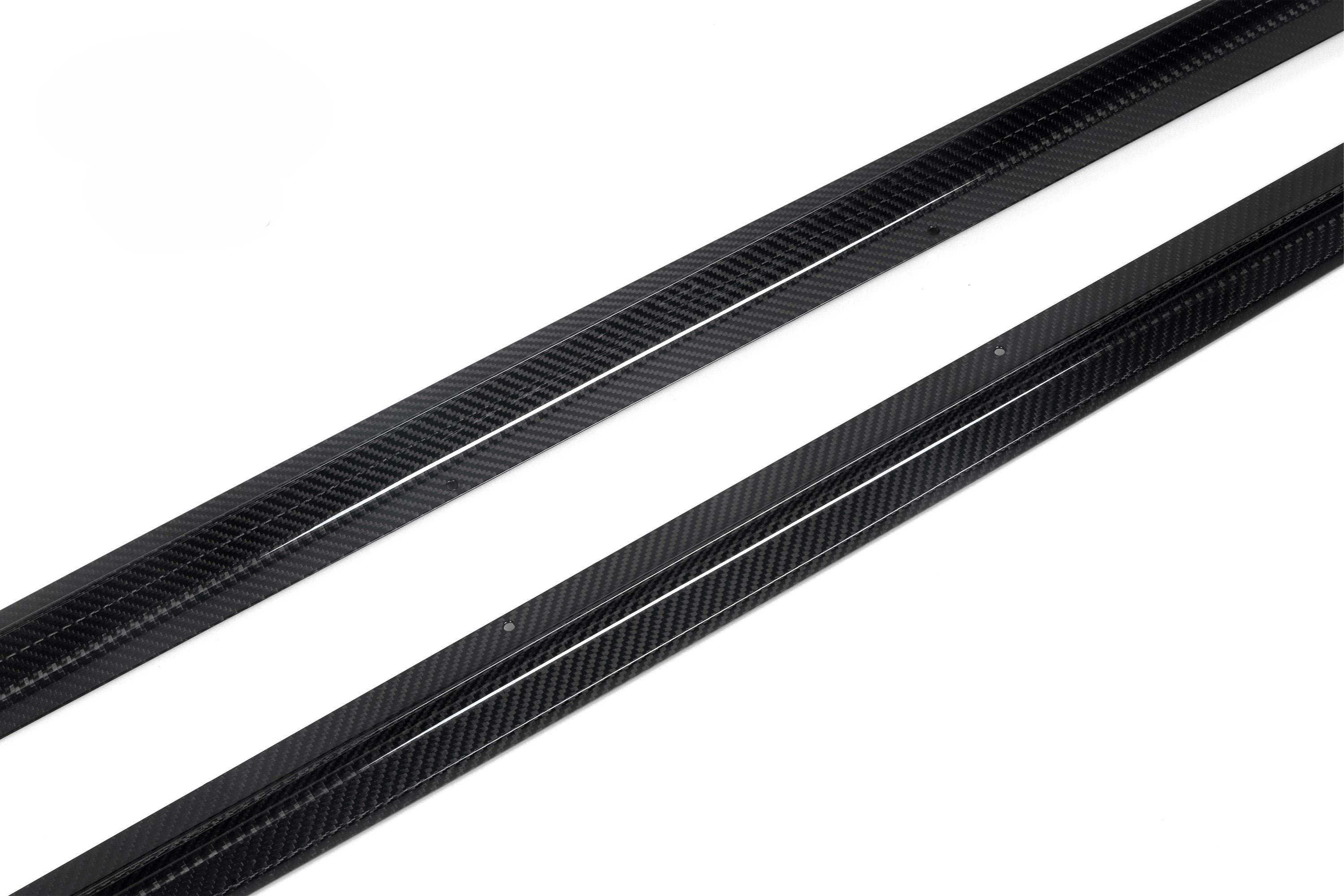 G42 SQ style aerodynamic carbon side skirts