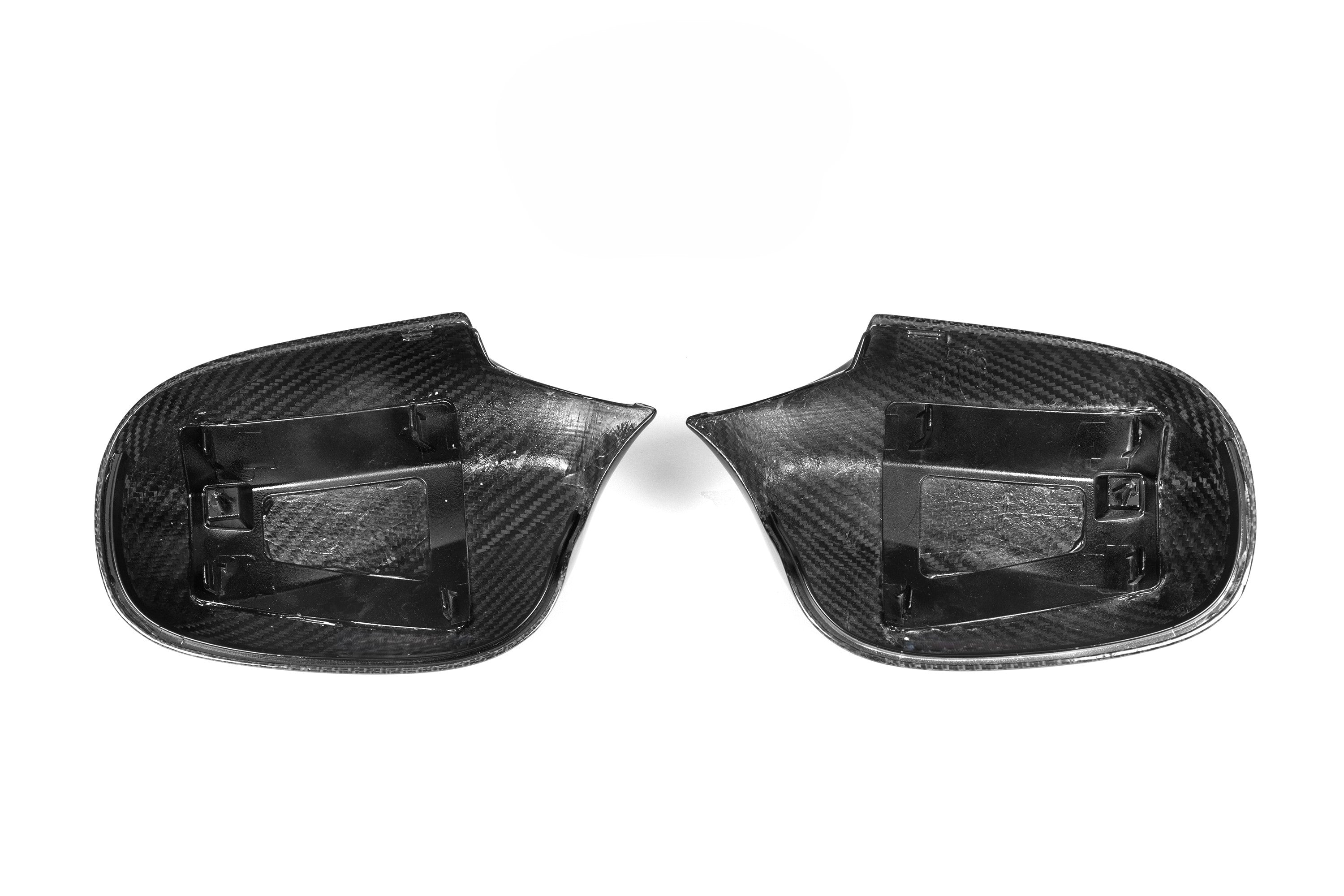 High-quality E9X M3 OEM Style mirror caps from NWCarbon Haus with advanced carbon fiber technology