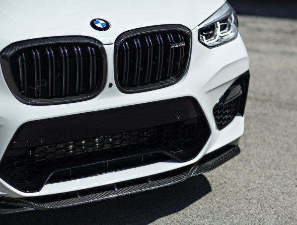 F97/F98 X3M/X4M PRELCI V2 DRY CARBON FRONT LIP