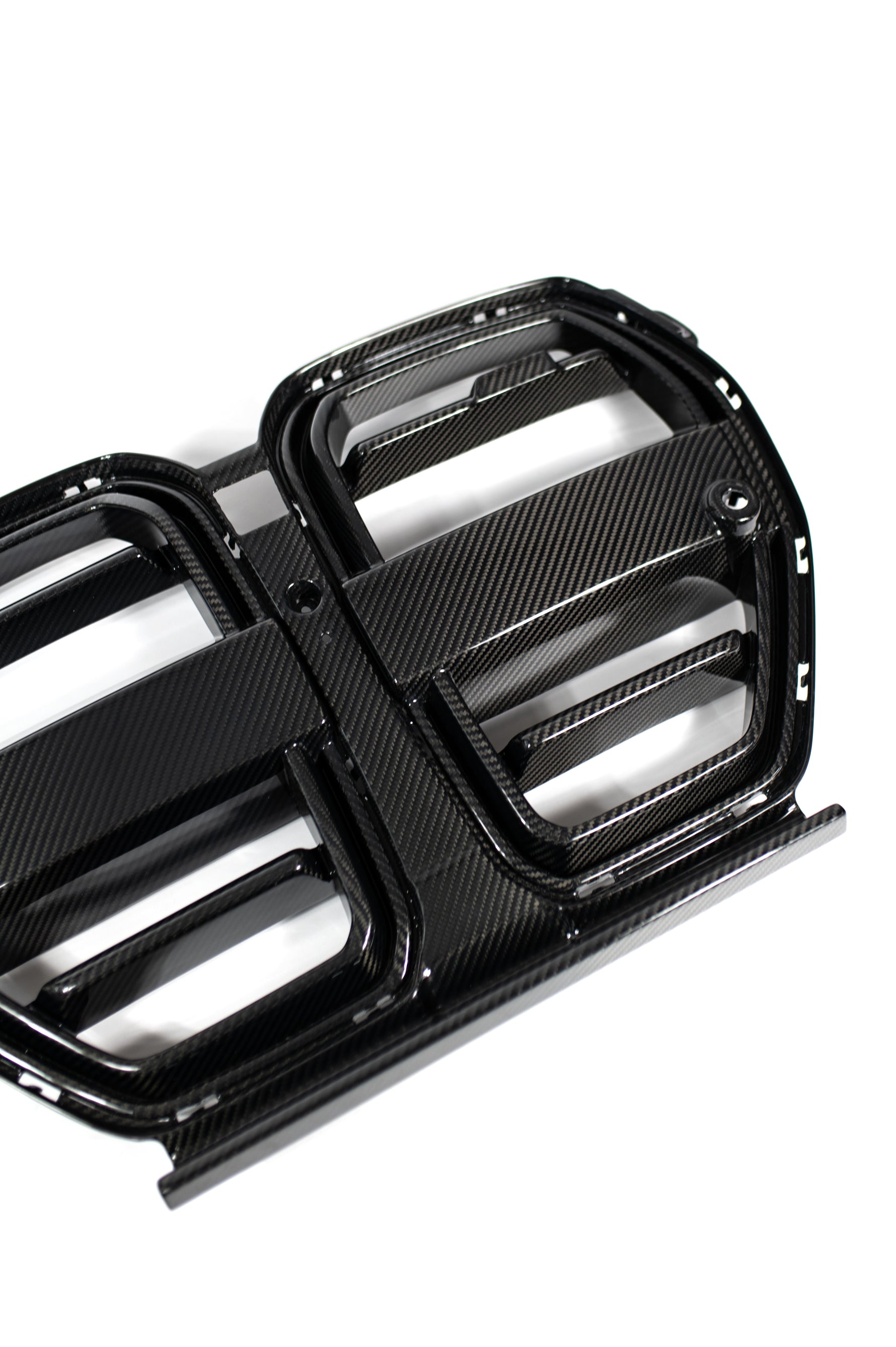 2 Series F44 Double Slat Dry Carbon Fiber Grill main image 1