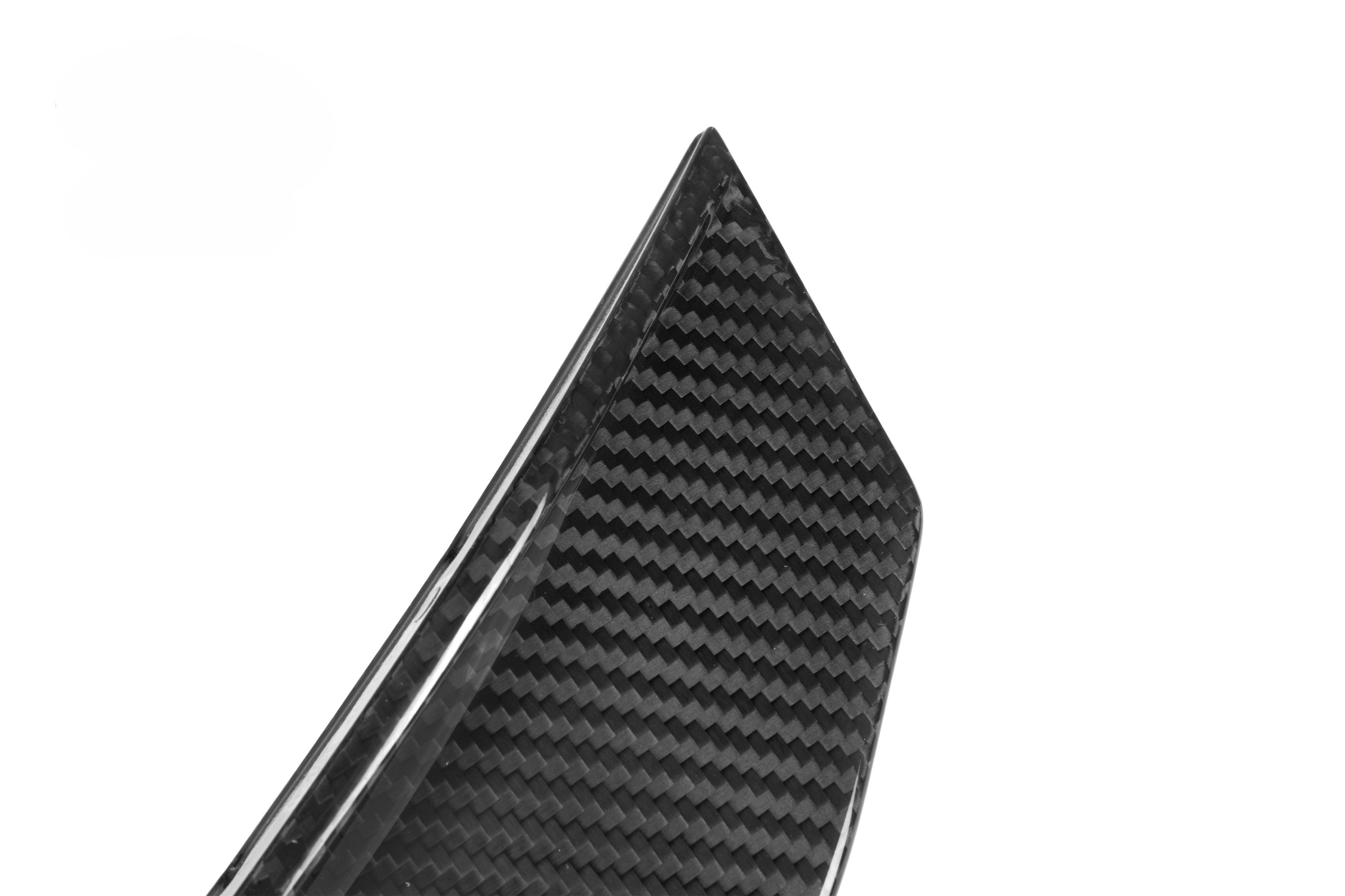 F87 LCI carbon fiber front canards