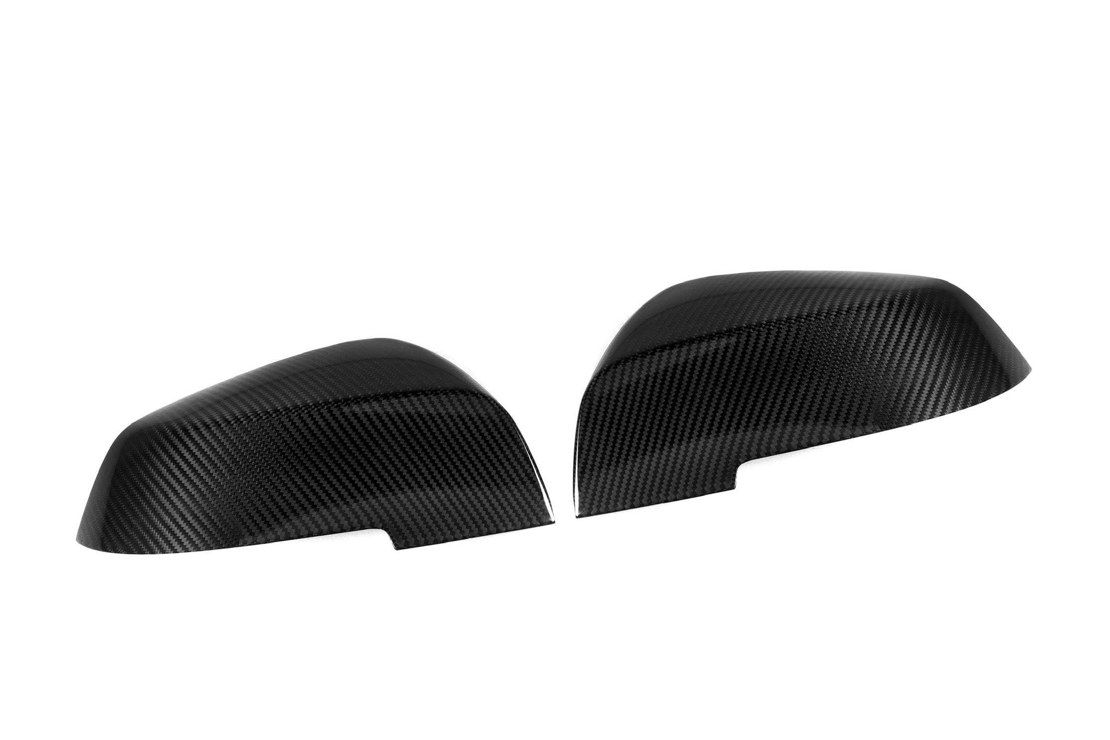 F22 OEM Style Dry Carbon Fiber Mirror Covers