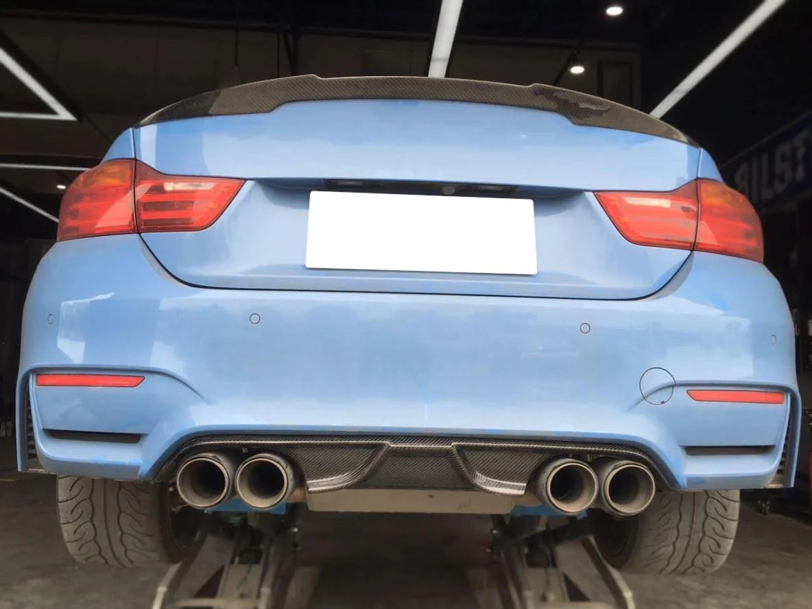 F8X Carbon Fiber AK Style Diffuser