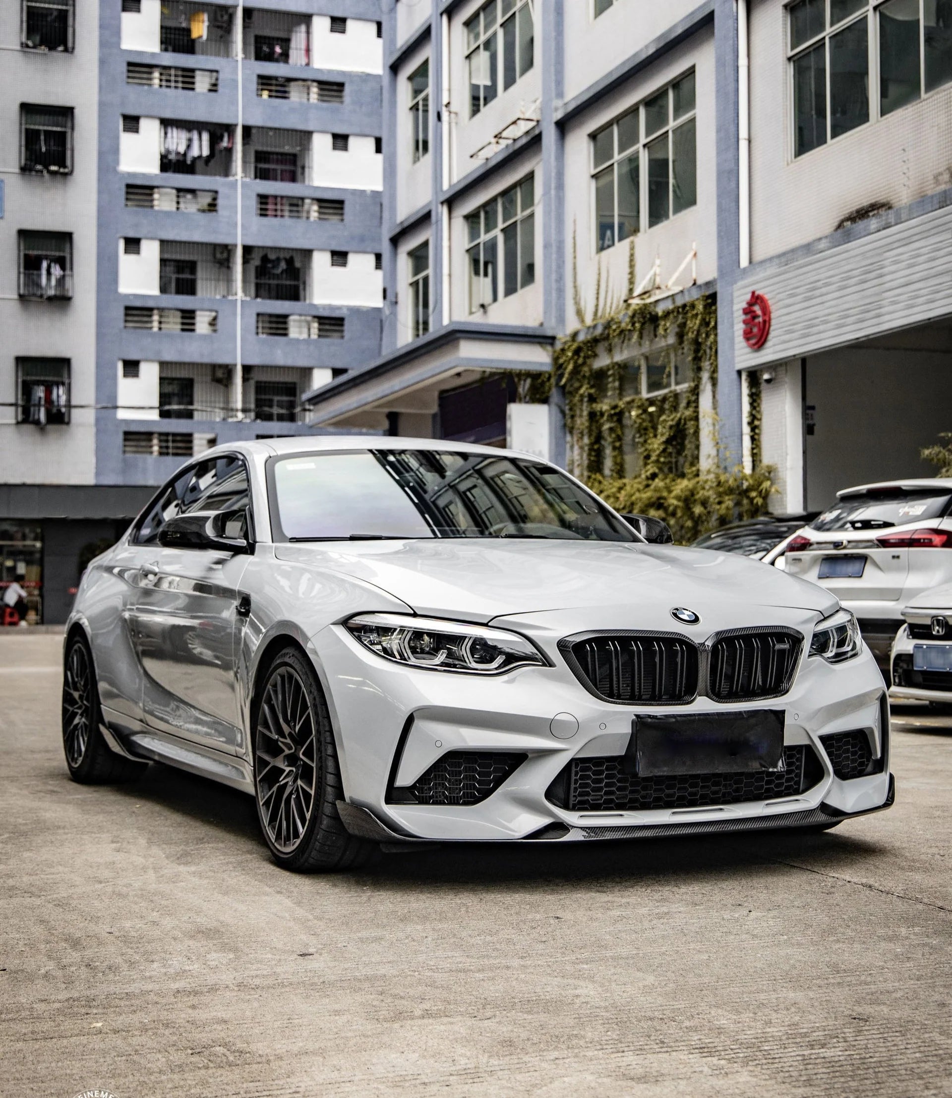 M2 F87 LCI MP Style Dry Carbon Fiber Front Lip