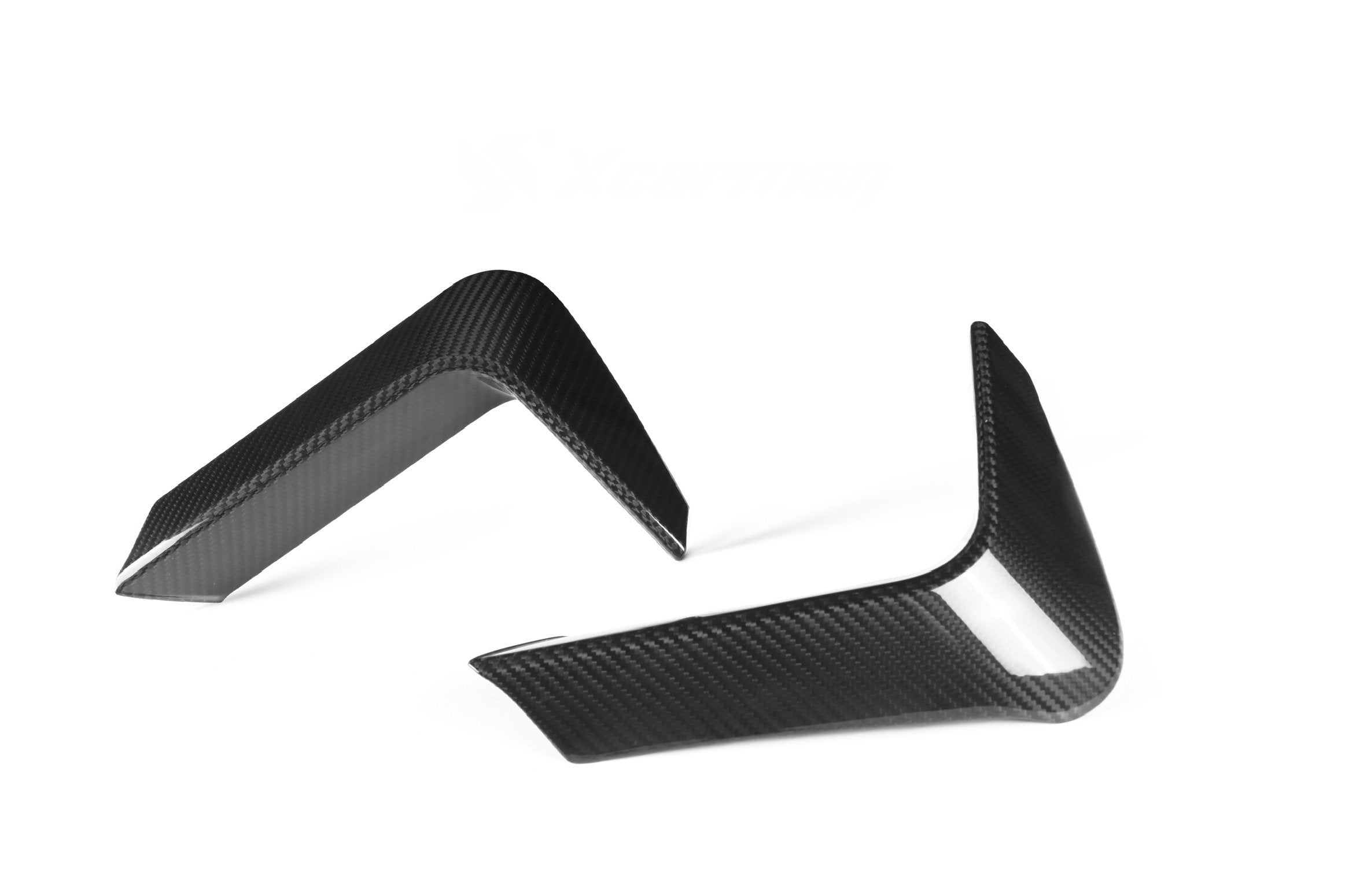 Carbon fiber rear splitters F8X