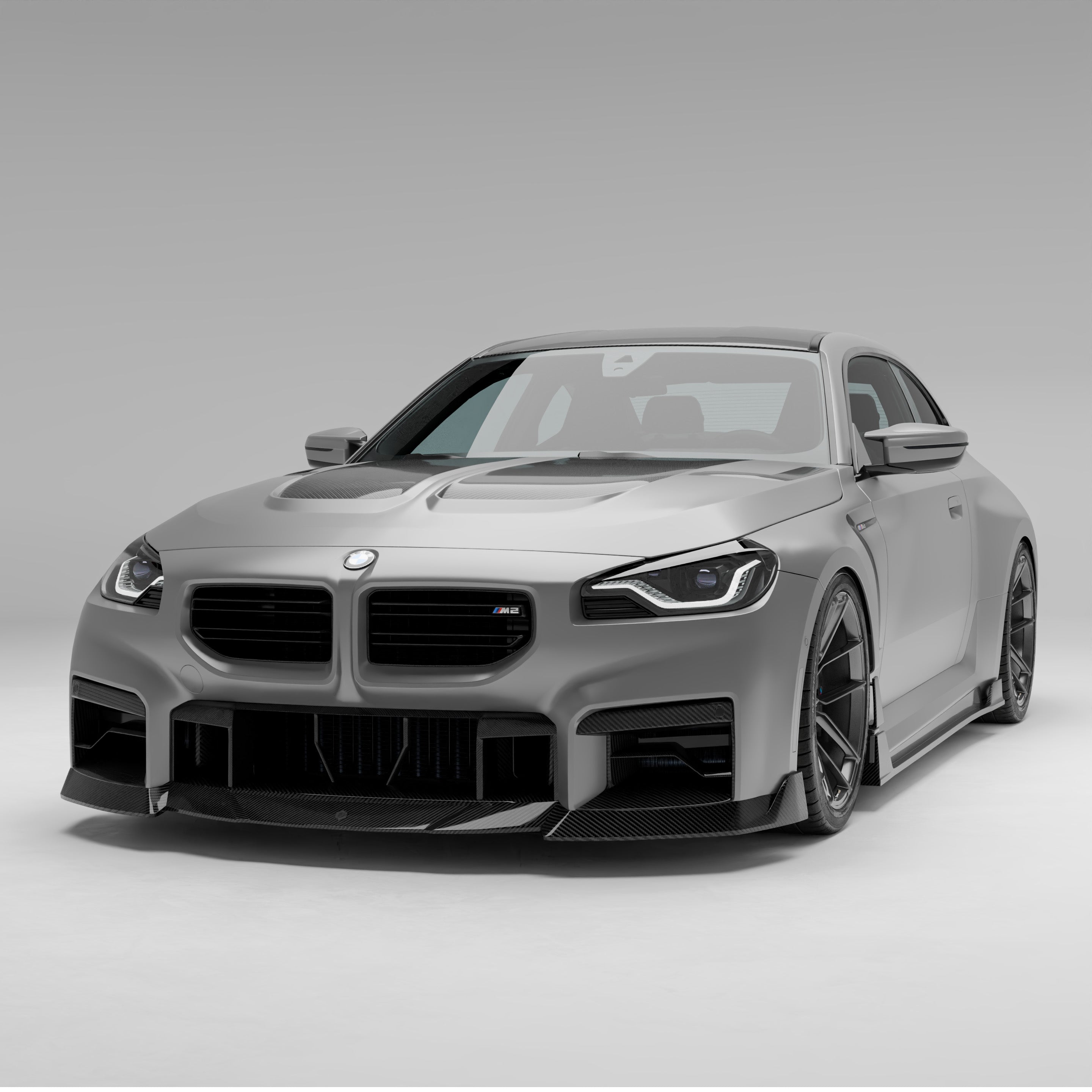 BMW M2 G87 Carbon Fiber Front Grill - Revozport