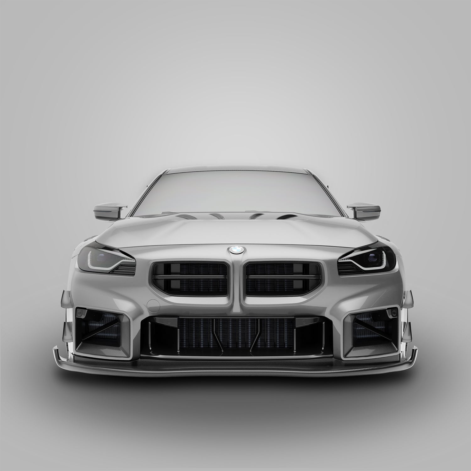 BMW M2 G87 Carbon Fiber Front Grill - Revozport