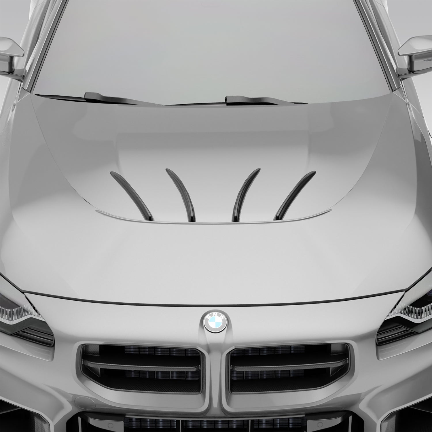 BMW M2 G87 Carbon Fiber Hood Strakes - Revozport