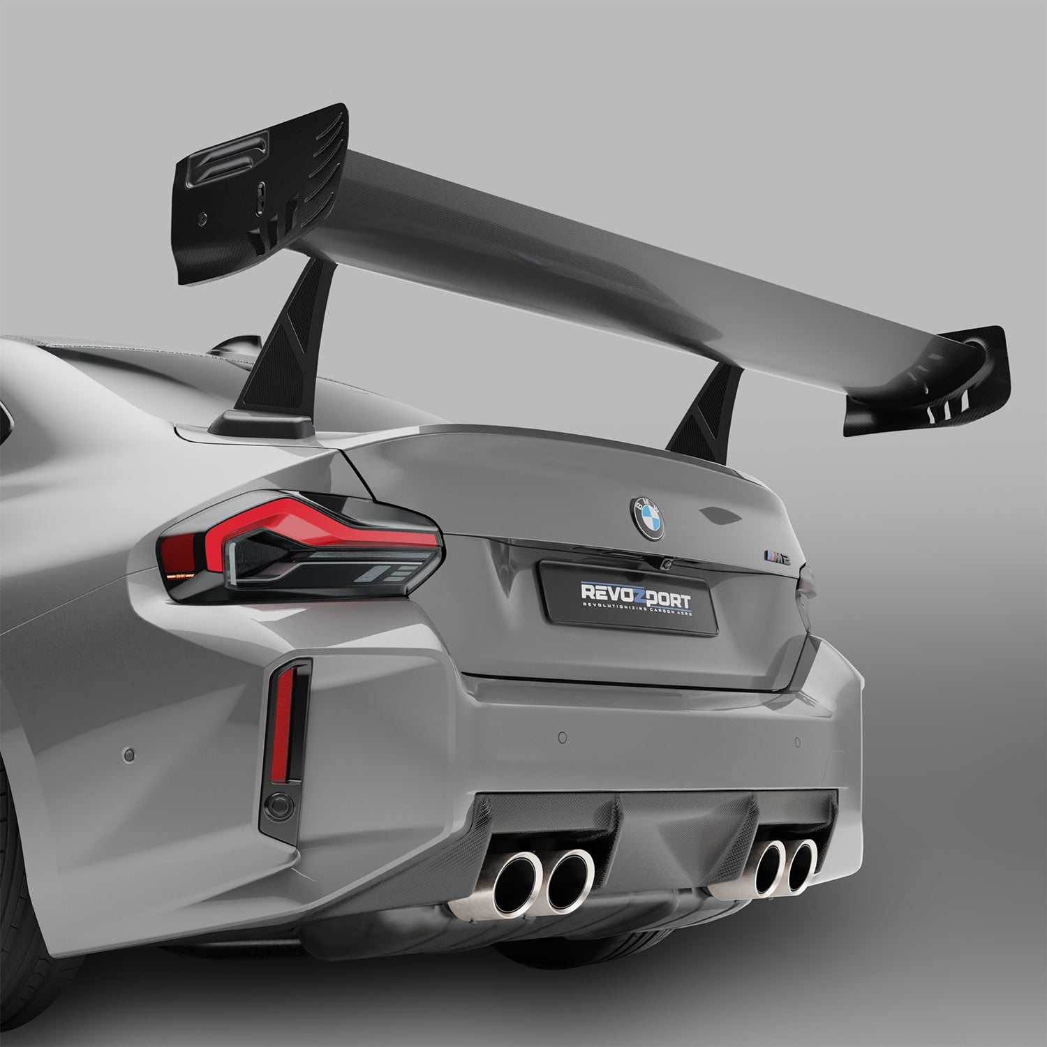 BMW M2 G87 Carbon Fiber Rear Wing - Revozport