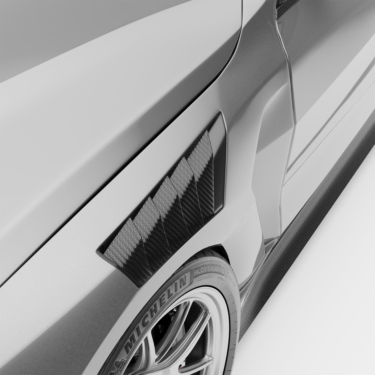 BMW M4 G82 Carbon Fiber Front Fenders Replacement - Revozport