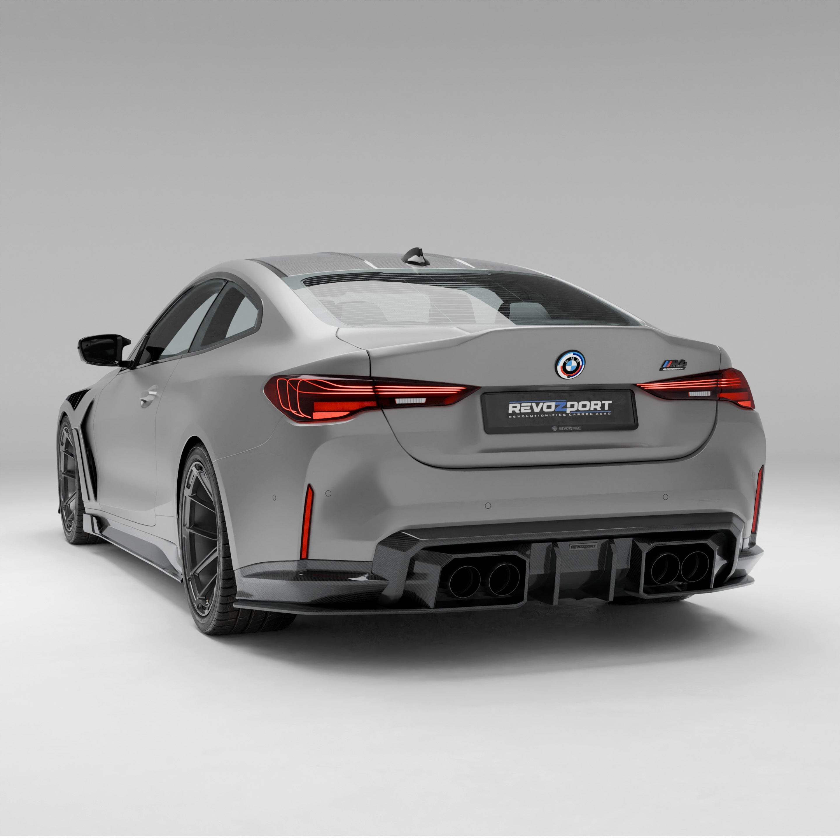 BMW M4 G82 Carbon Fiber Rear Diffuser - Revozport