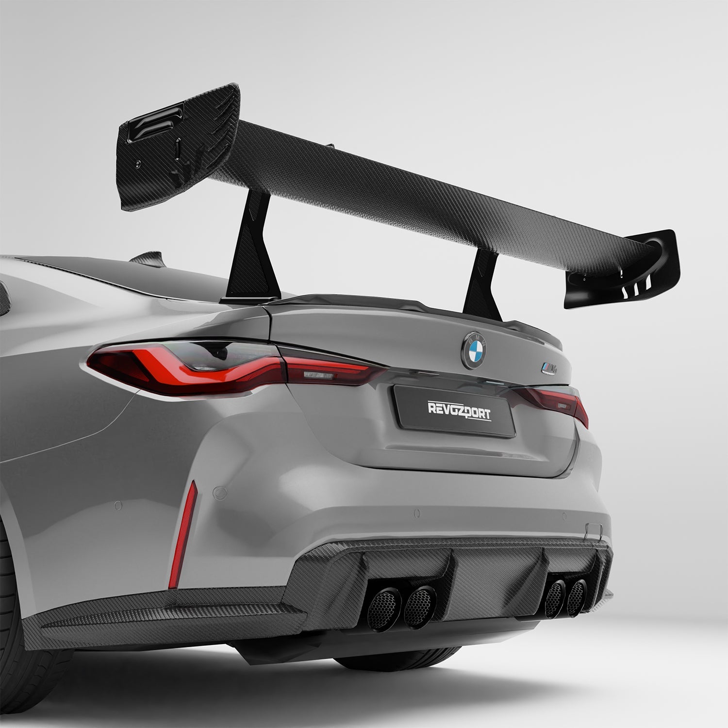 BMW M4 G82 Carbon Fiber OEM Replacement Diffuser - Revozport