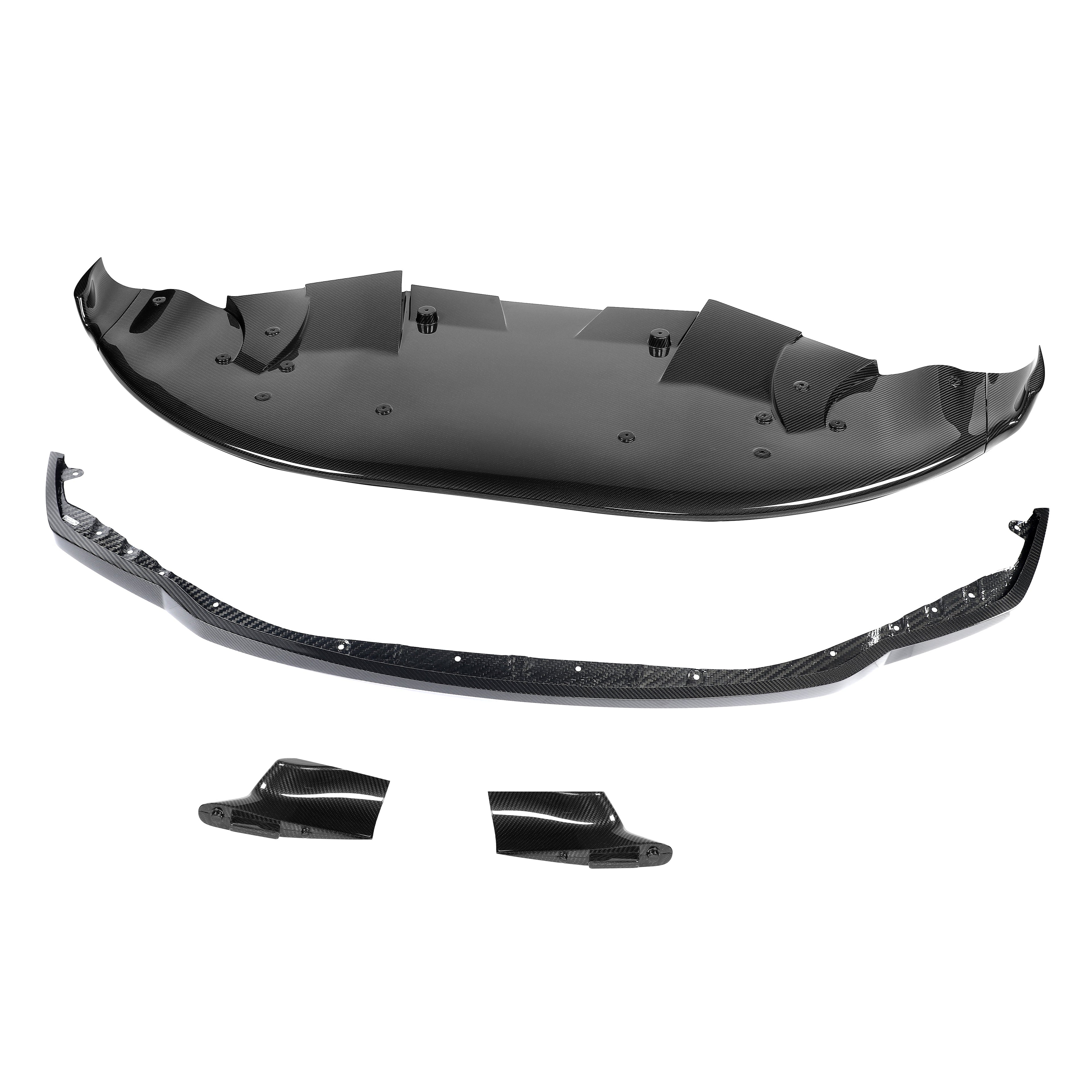 BMW M3 G80 Carbon Fiber Splitter & Air Dam - Revozport